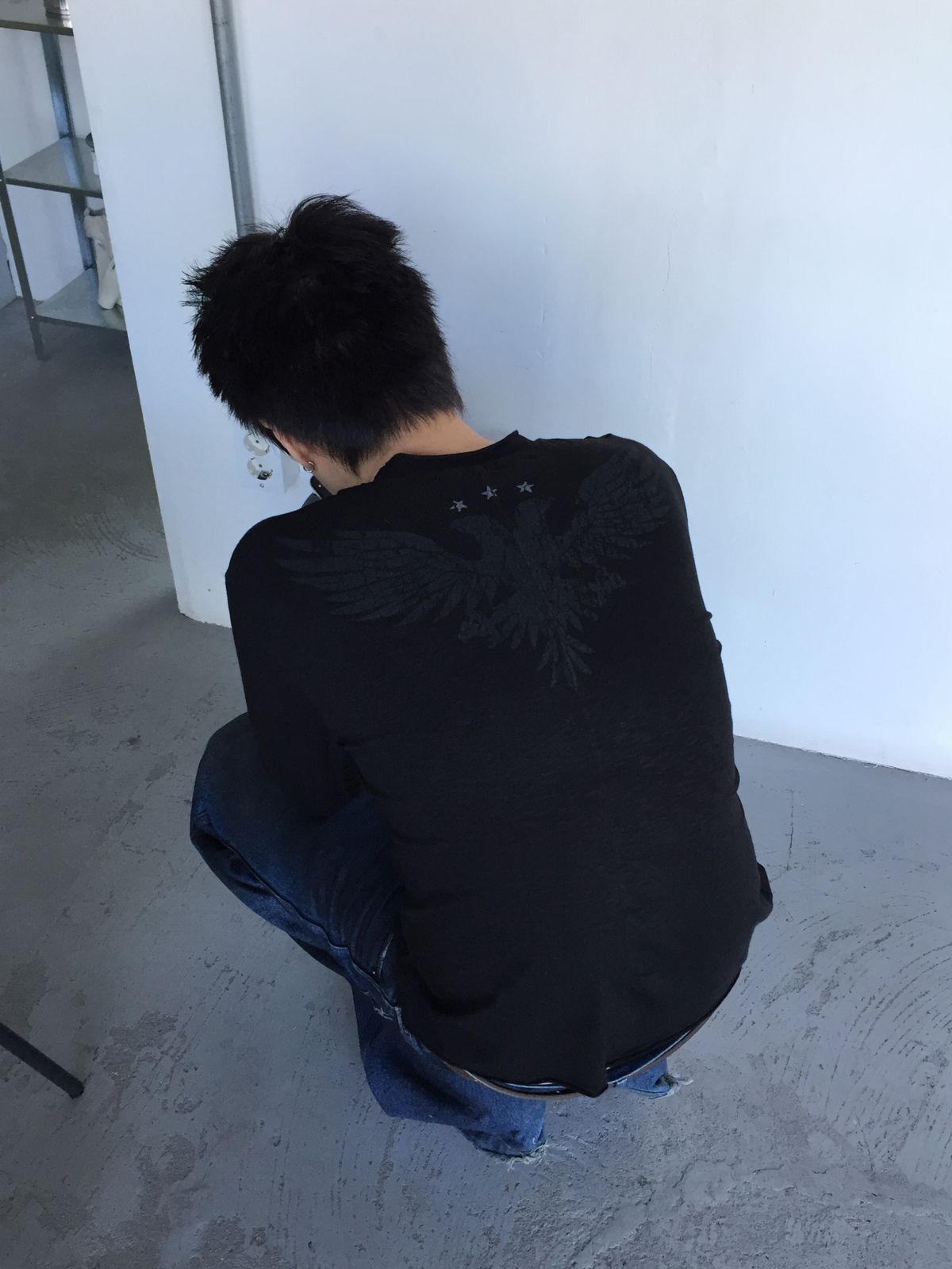 225(225) double-headed eagle longsleeve (black)