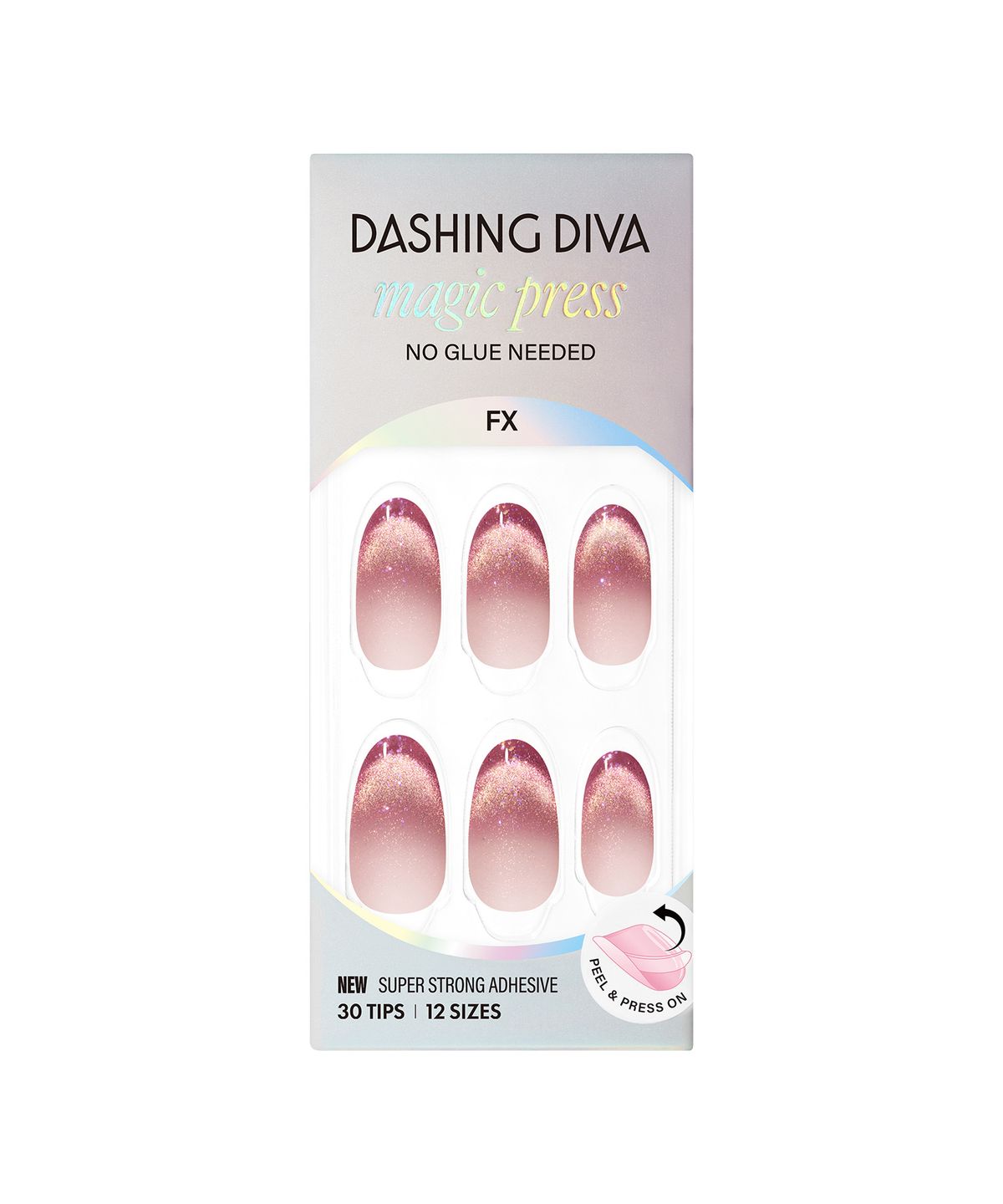 데싱디바(DASINGDIVA) 매직프레스 릴트 (아몬드) 네일팁