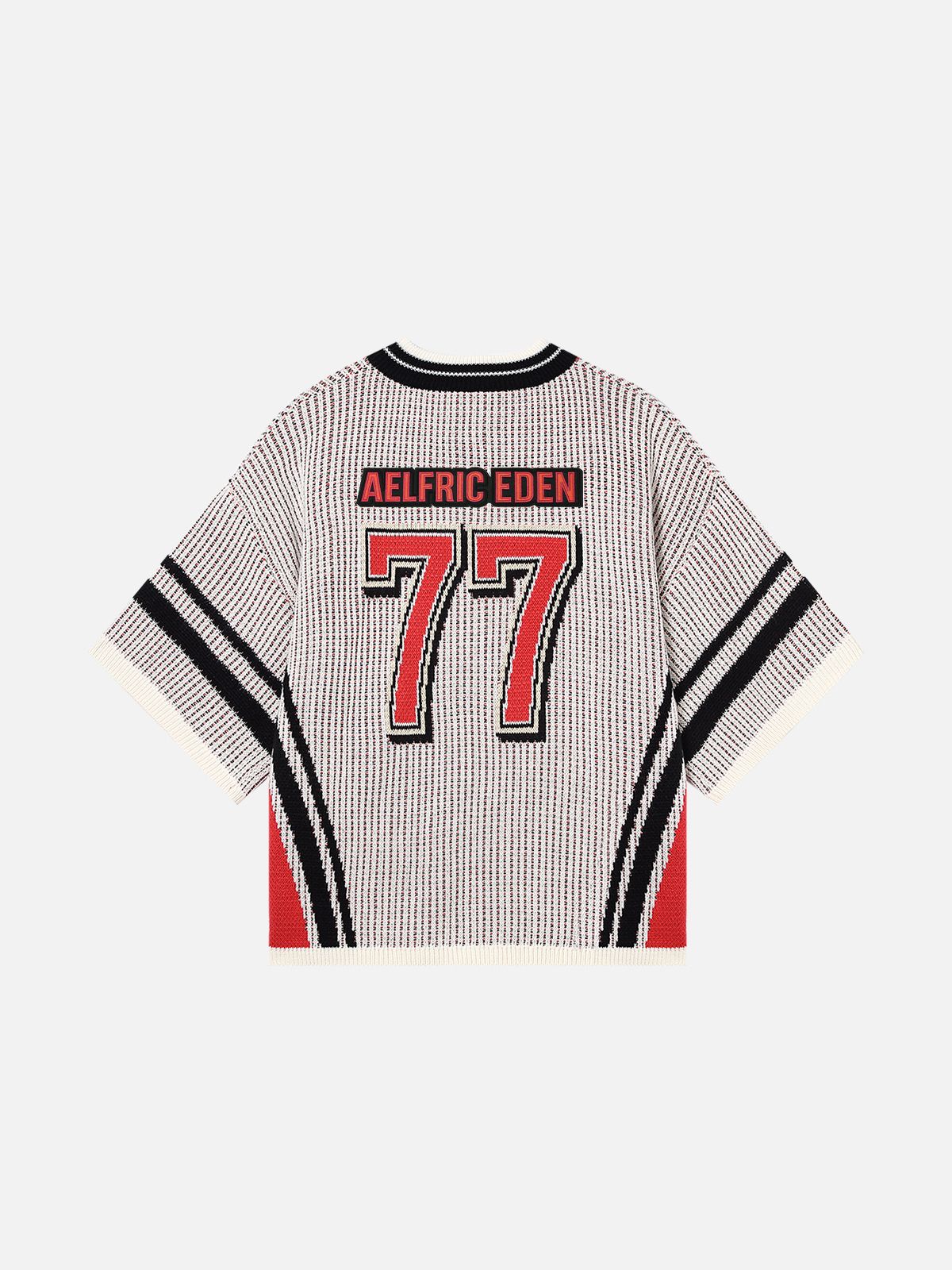 엘프릭 에덴(AELFRIC EDEN) 77 V-Neck Knit반소매 티셔츠 AE25CTQ20502-01BBRB