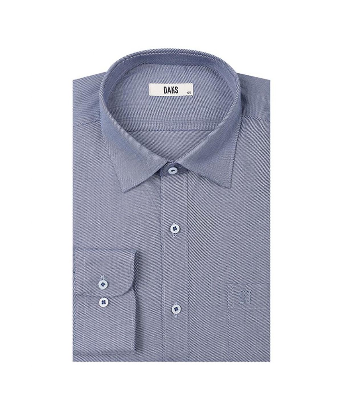 닥스셔츠(DAKS SHIRTS) 이지케어 면혼방 투톤 도비 드레스셔츠 레귤러핏_DLA2SHDL121B1