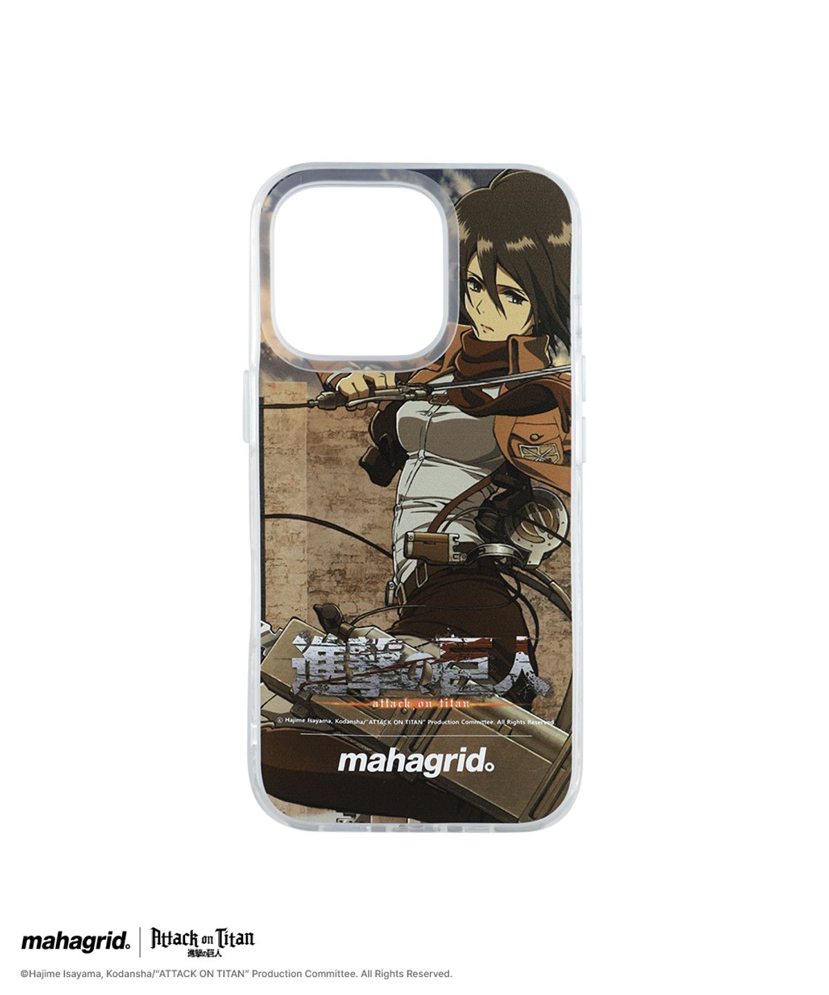 마하그리드(MAHAGRID) [진격의거인] MIKASA AOT IPHONE CASE(MG2GMMAB70T)