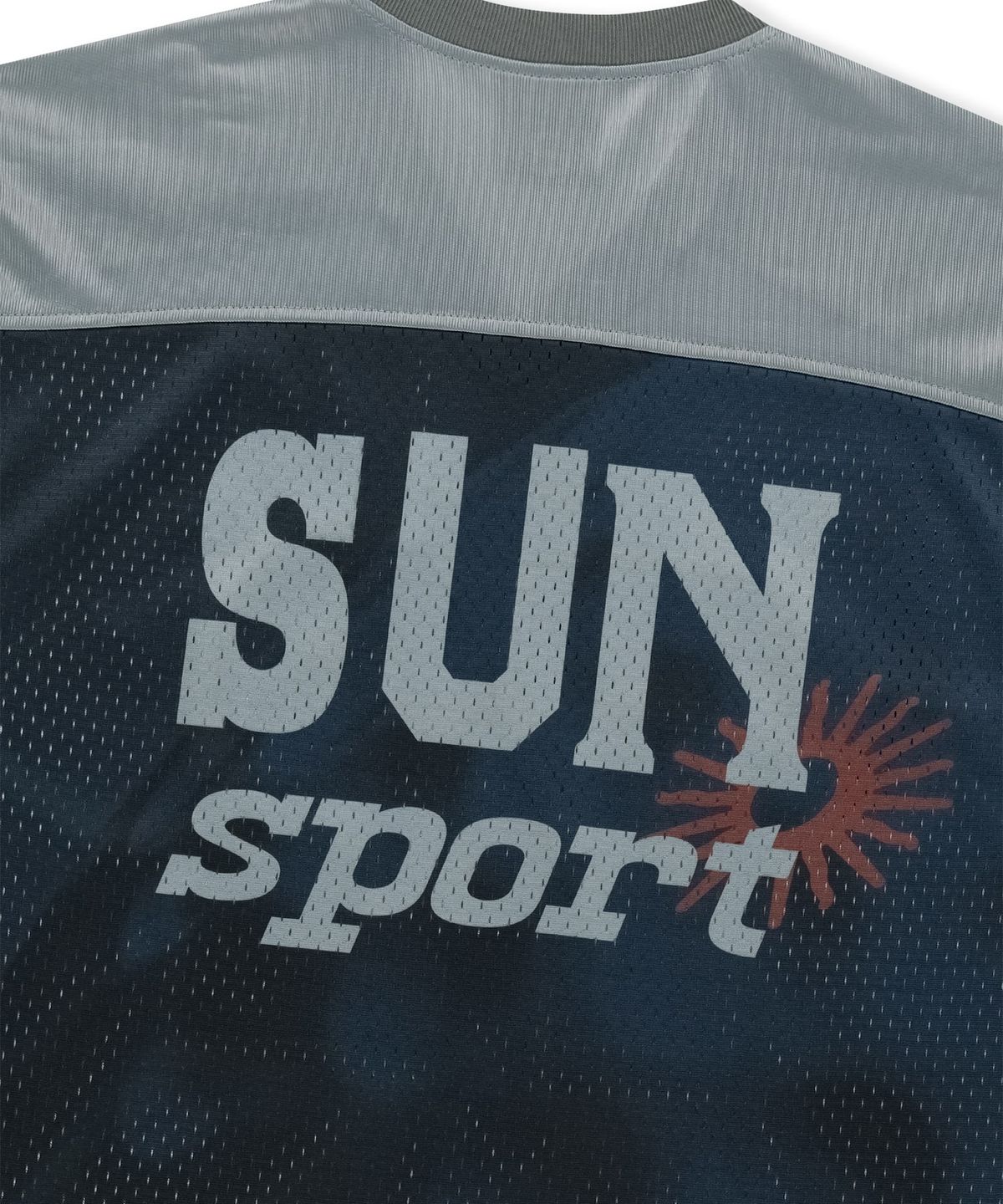 썬러브투어(SUNLOVETOUR) Sun Sport Mesh Tee Navy/Grey