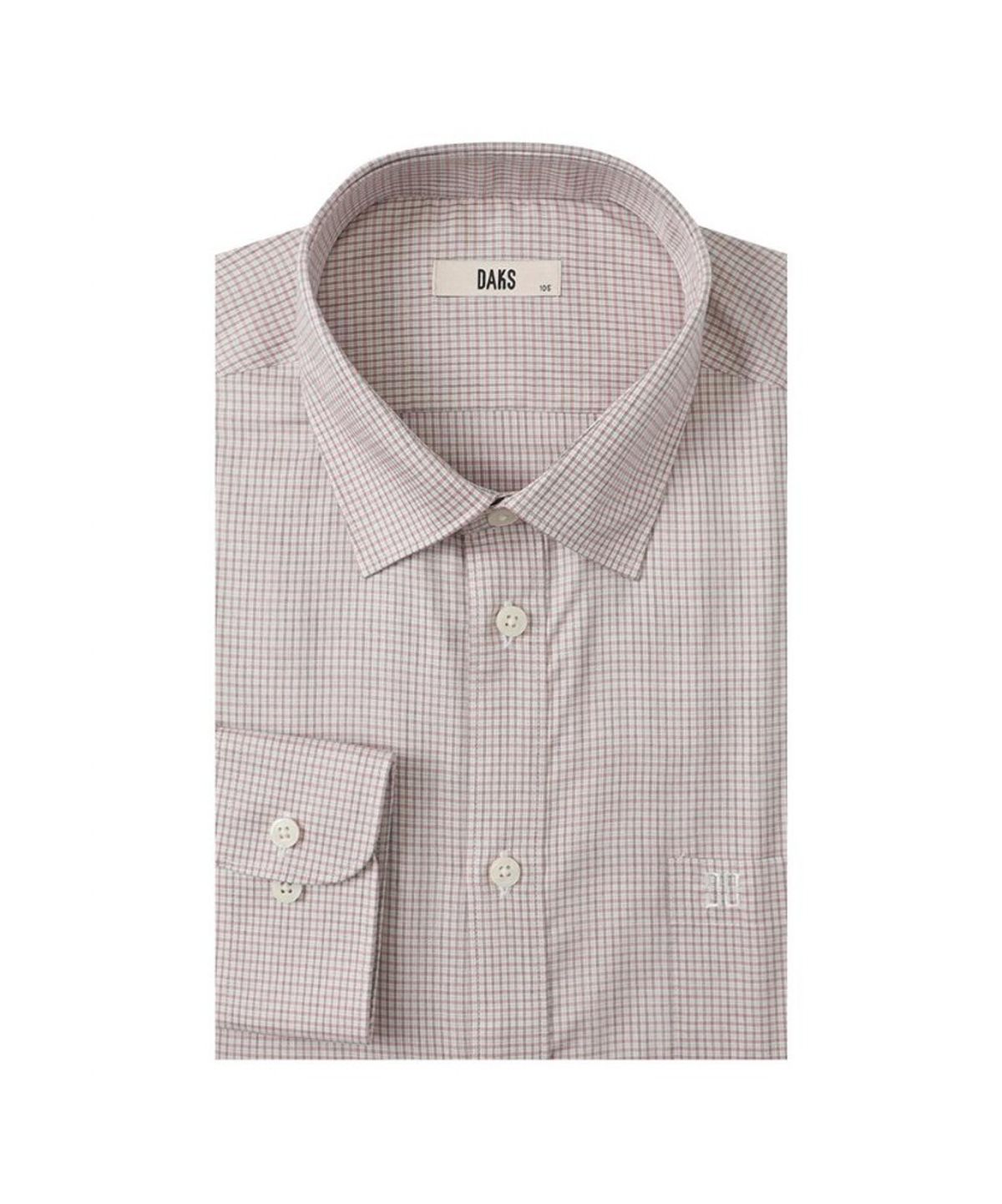 닥스셔츠(DAKS SHIRTS) 이지케어 면혼방 스몰 체크 드레스셔츠 레귤러핏_DLA1SHDL120R1