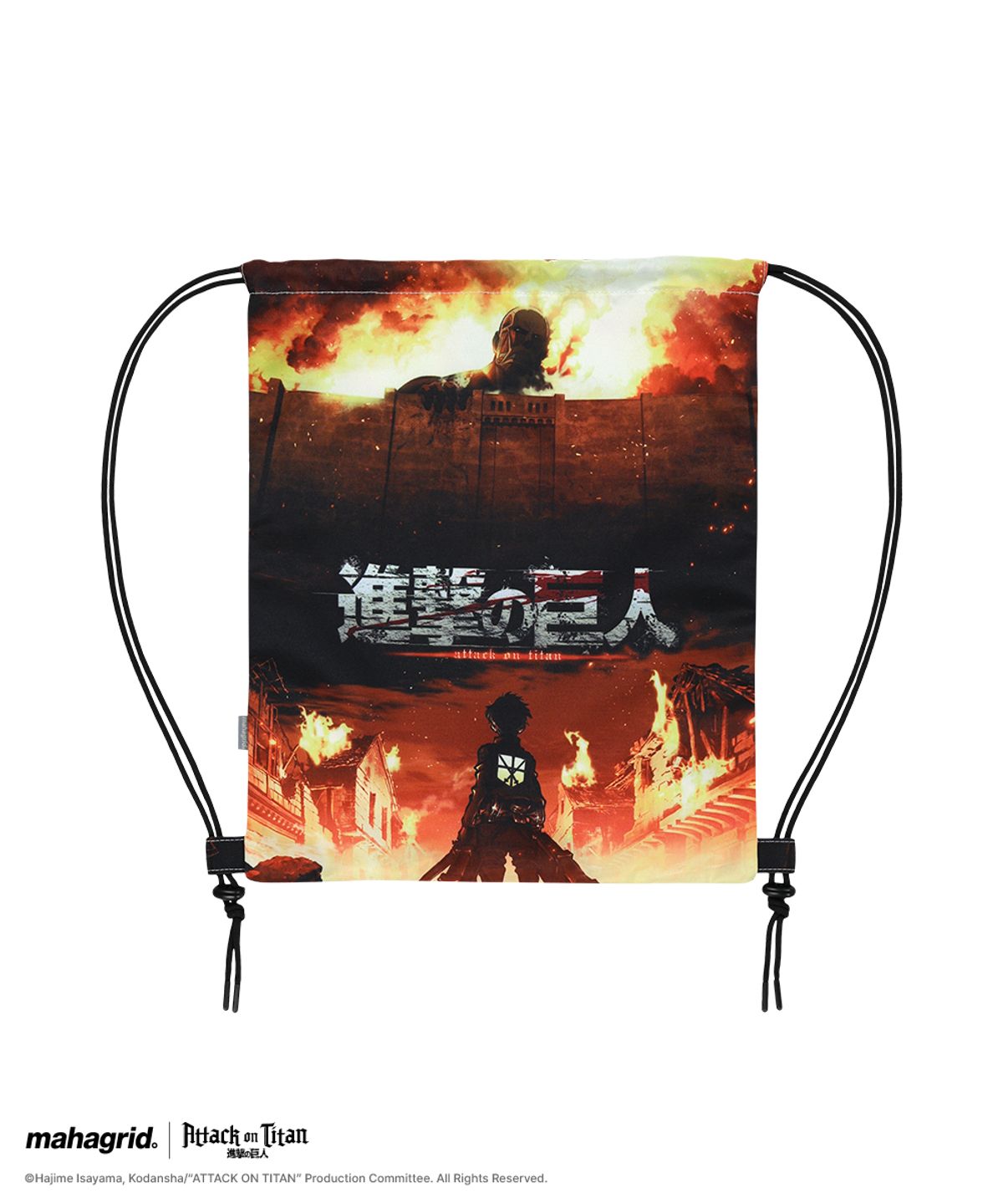 마하그리드(MAHAGRID) [진격의거인] AOT GYM SACK(MG2GMMAB40T)