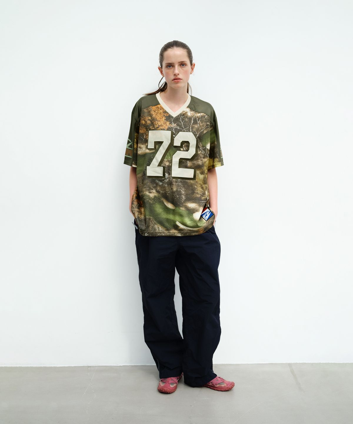 썬러브투어(SUNLOVETOUR) Sun Sport Mesh Tee Olive