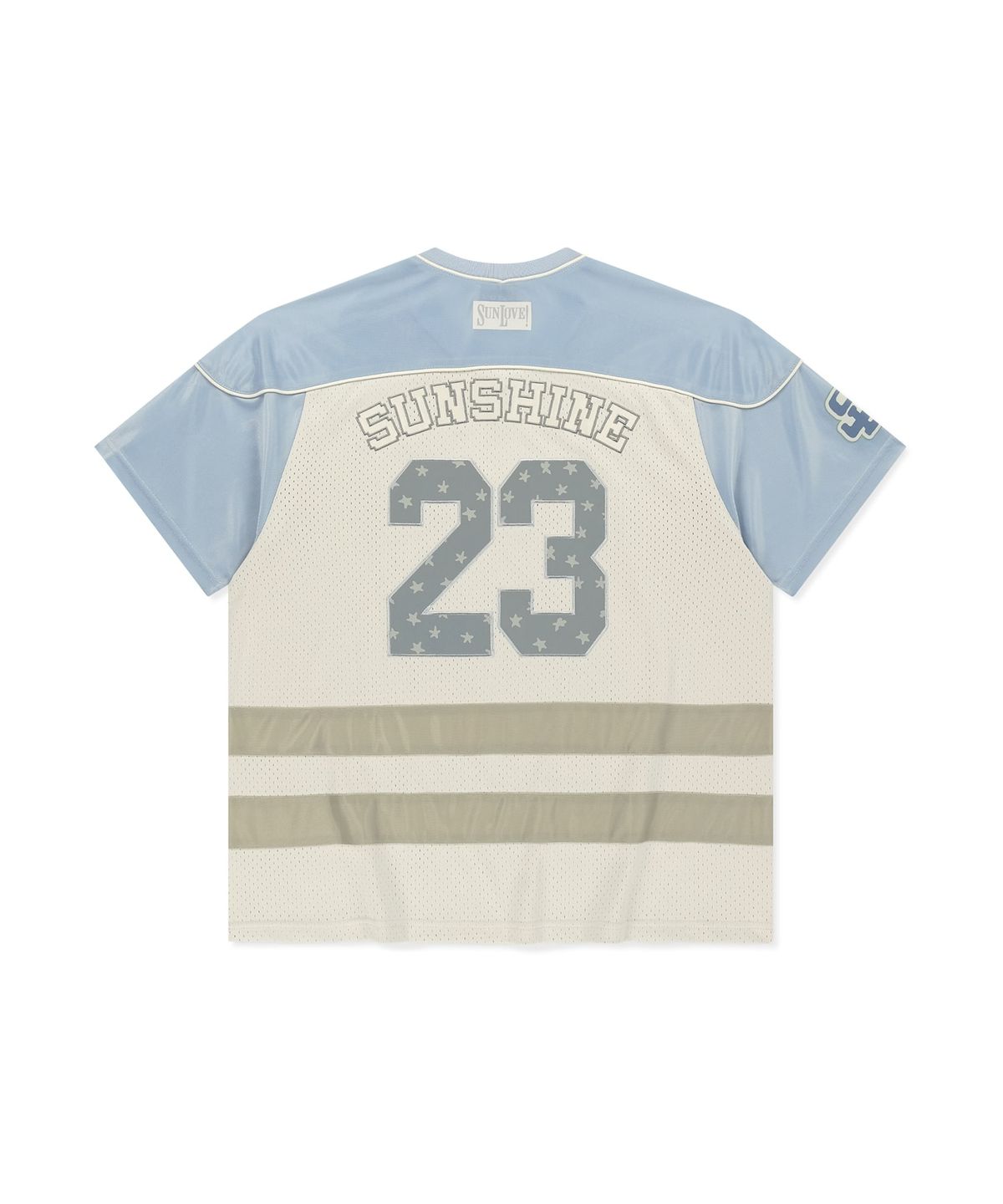 썬러브투어(SUNLOVETOUR) 23 Star Mesh Tee Beige