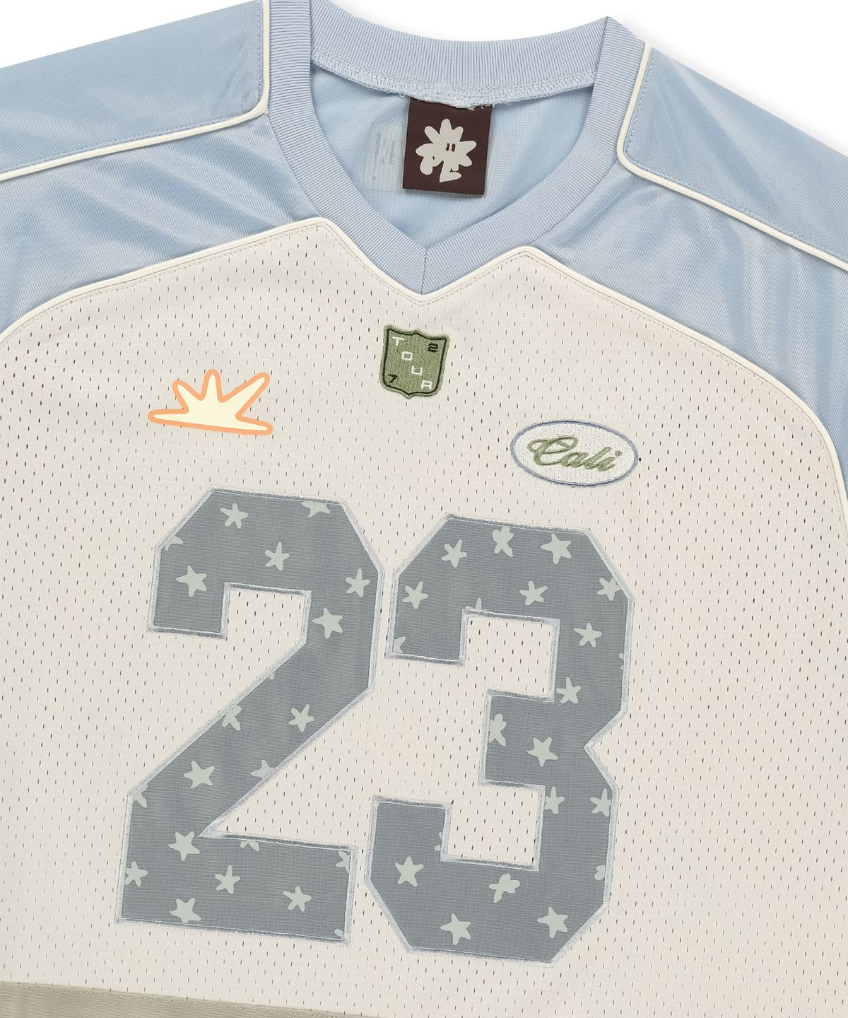 썬러브투어(SUNLOVETOUR) 23 Star Mesh Tee Beige