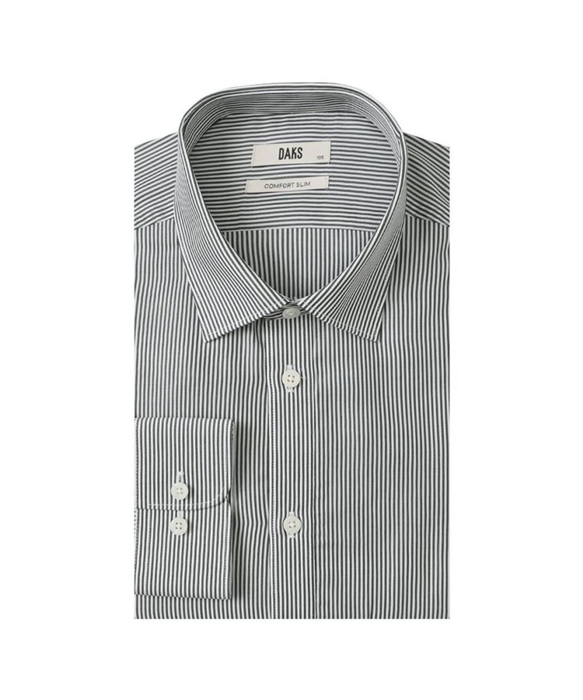 닥스셔츠(DAKS SHIRTS) 이지케어 면혼방 스트라이프 패턴 드레스셔츠 컴포트슬림핏_DLA1SHDL225E1
