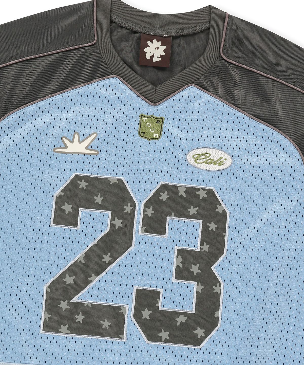 썬러브투어(SUNLOVETOUR) 23 Star Mesh Tee Blue