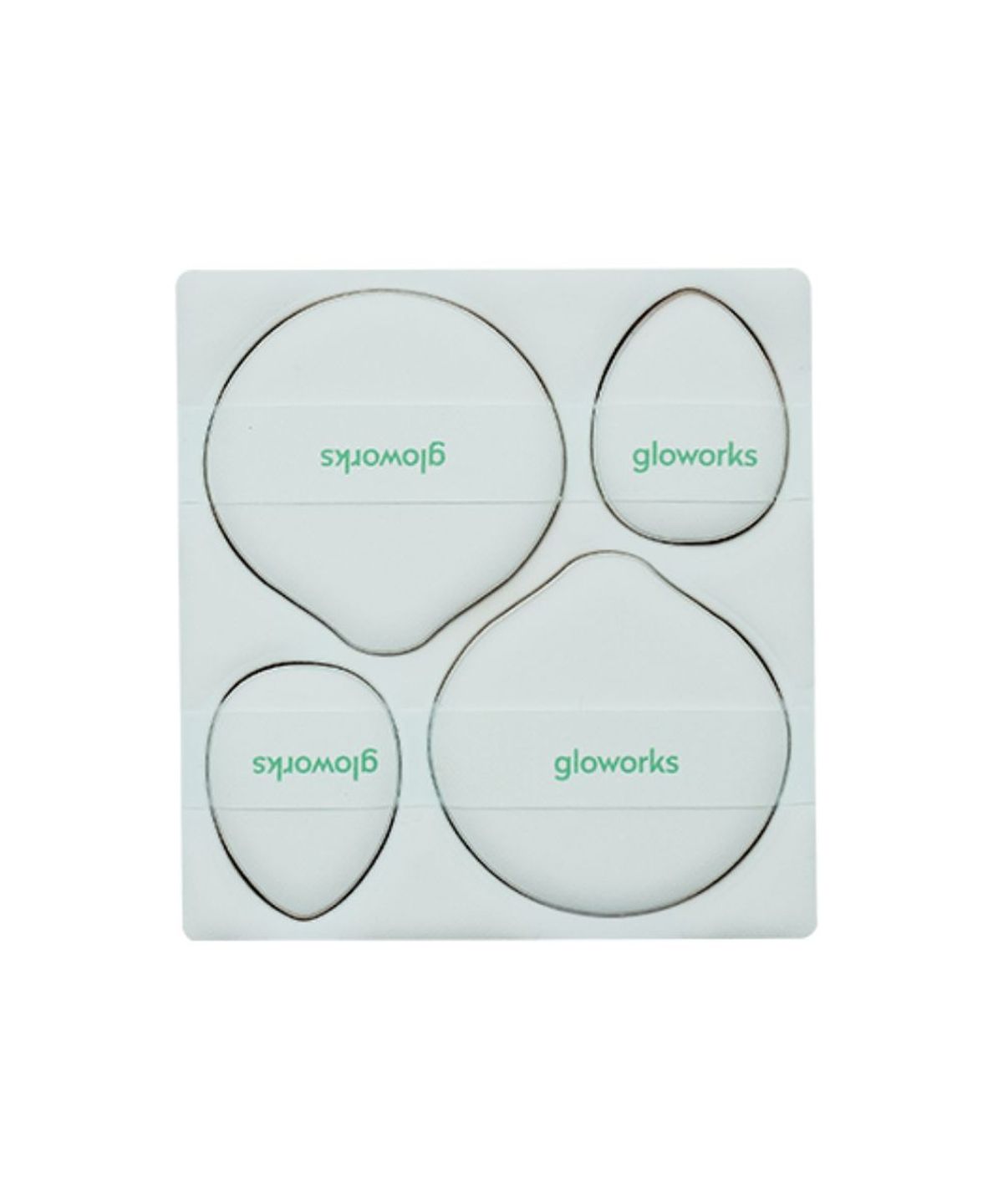 글로웍스(GLOWORKS) 아임 팔레트 퍼프 (퍼프혼합4P) x 2세트