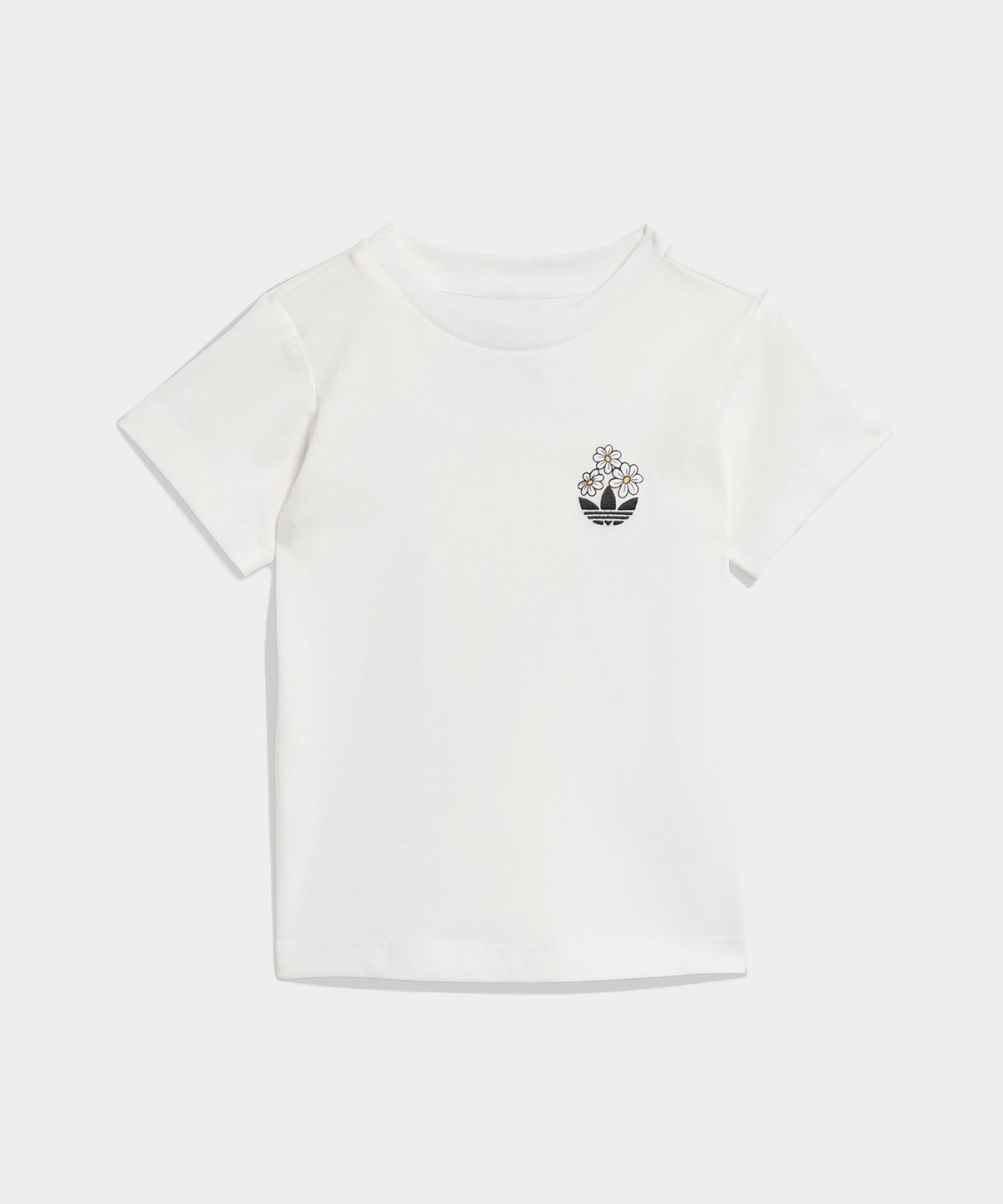 아디다스 키즈(ADIDAS KIDS) 아디다스 X 디즈니 쇼츠 티셔츠 세트 인펀트 - 화이트 / KE0477