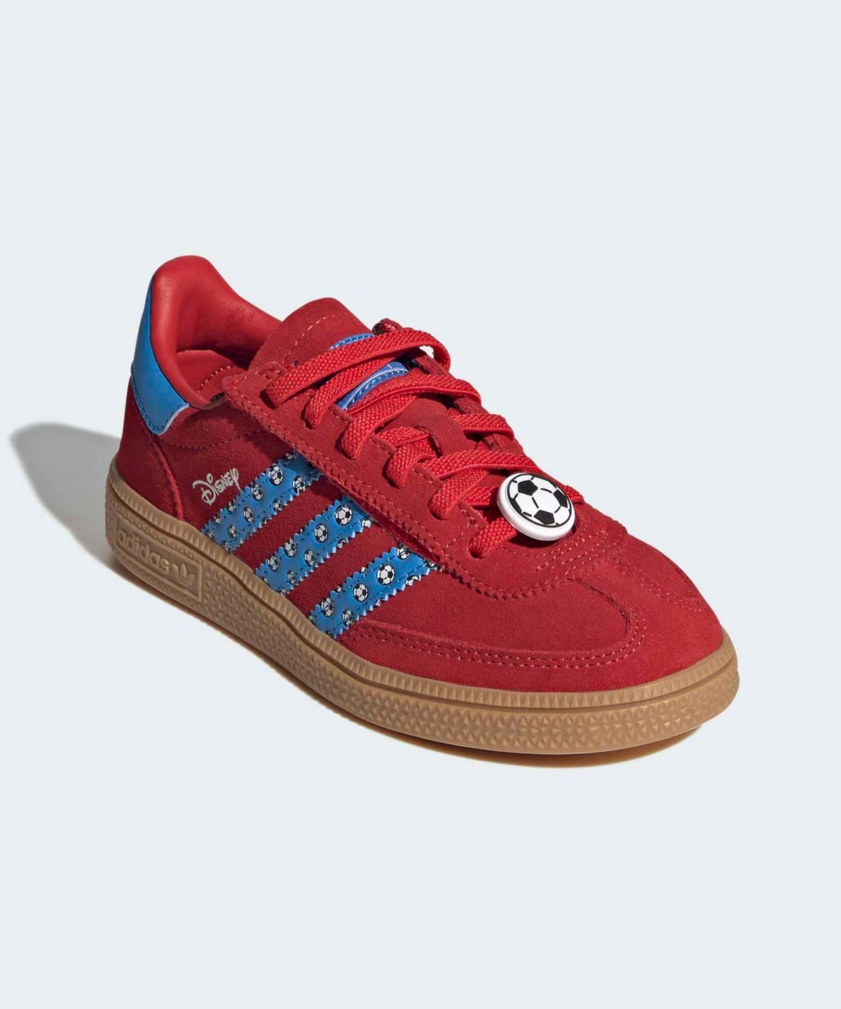 아디다스 키즈(ADIDAS KIDS) 아디다스 X 디즈니 핸드볼 스페지알 컴포트 클로저 키즈 - 레드 / IH1742