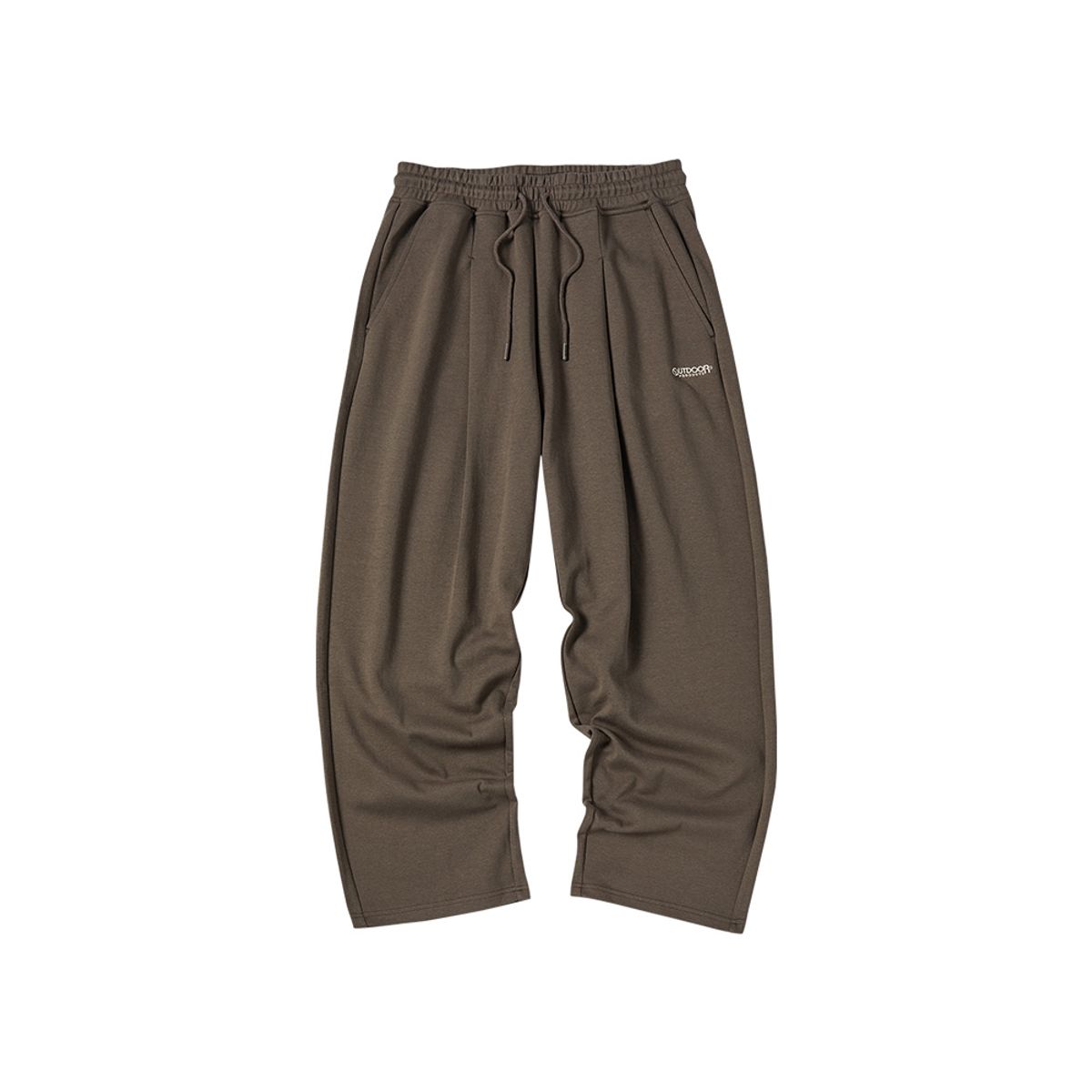 아웃도어 프로덕츠(OUTDOOR PRODUCTS) 원턱 스웨트 팬츠 (브라운)
