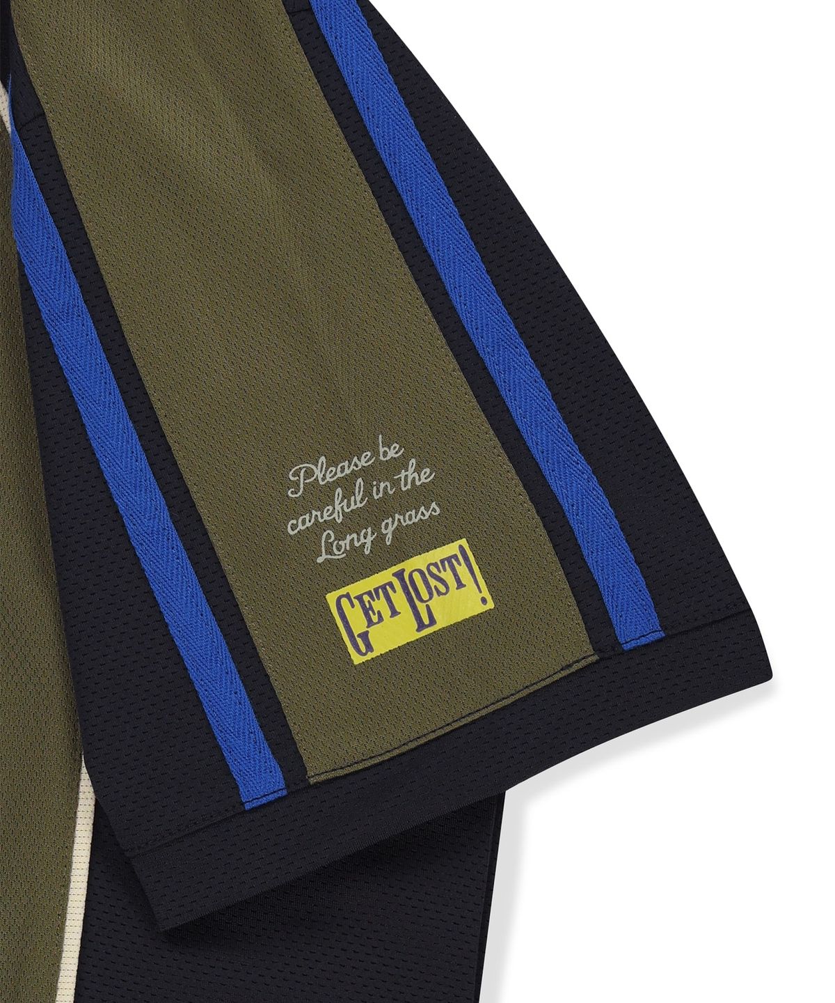 썬러브투어(SUNLOVETOUR) Track Jersey Tee Olive