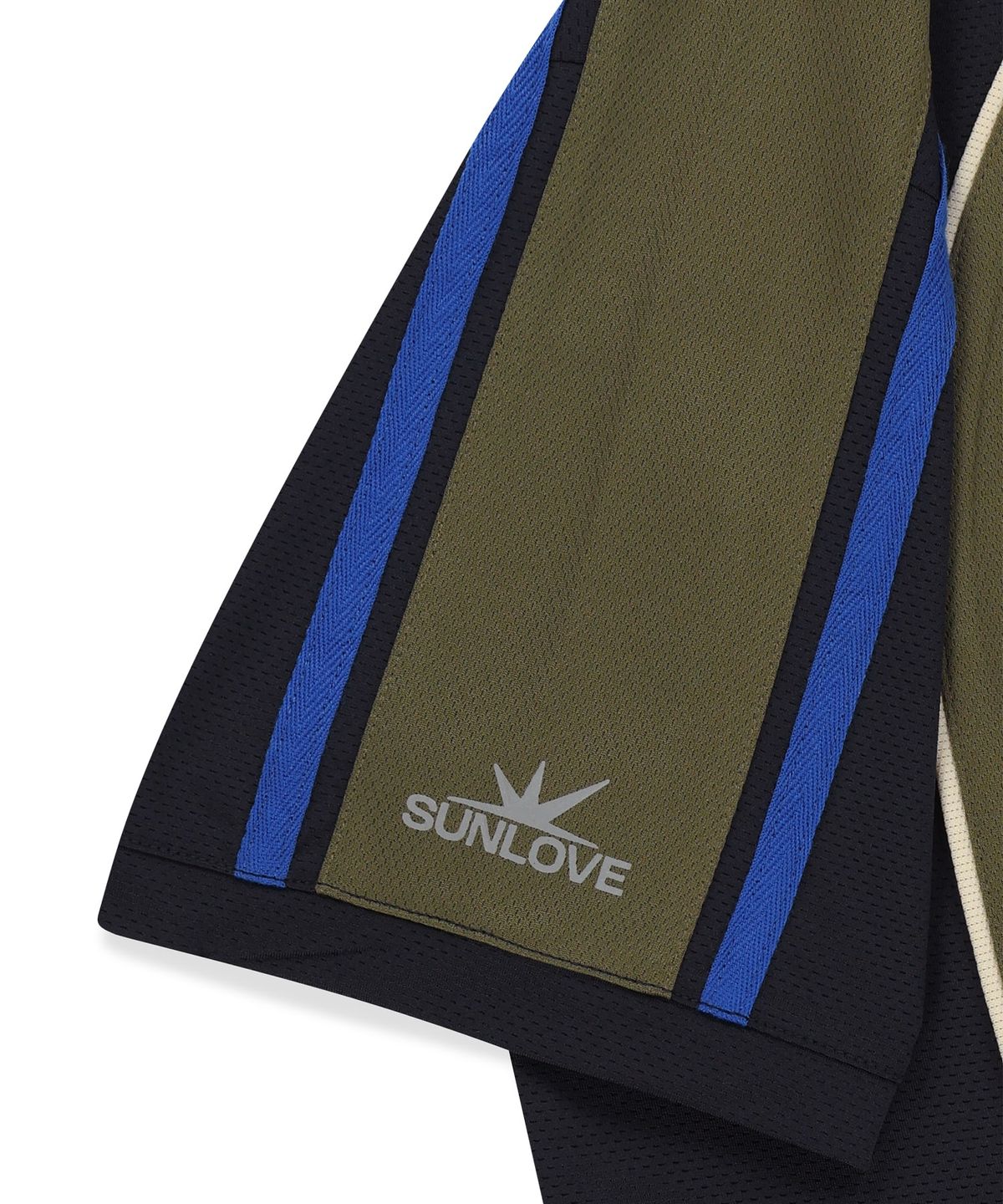 썬러브투어(SUNLOVETOUR) Track Jersey Tee Olive