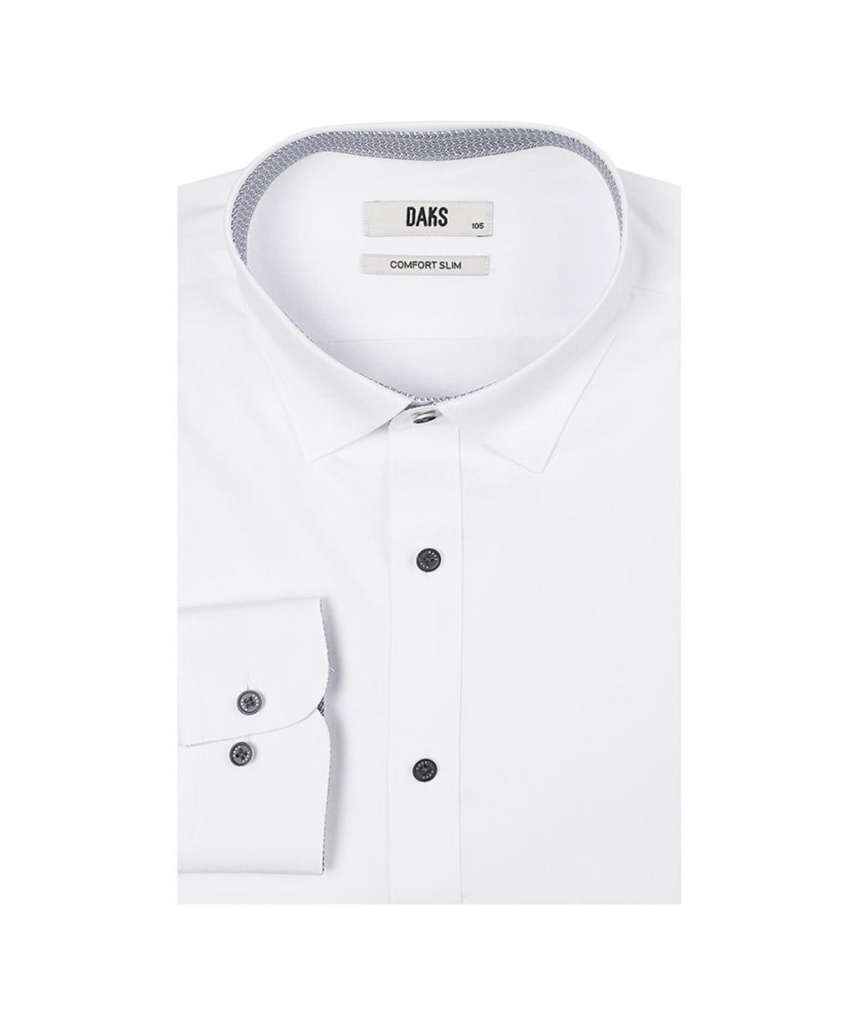 닥스셔츠(DAKS SHIRTS) 노케어 폴리혼방 트윌조직 드레스셔츠 컴포트슬림핏_DLA1SHDL203A1