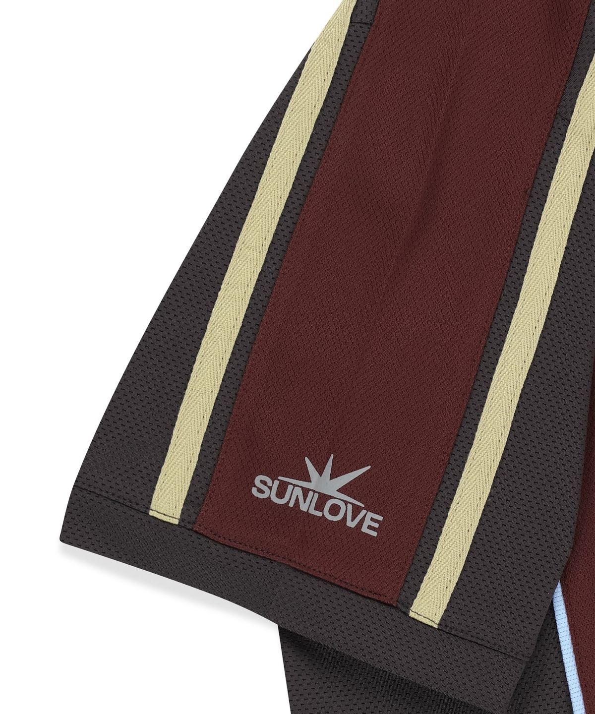 썬러브투어(SUNLOVETOUR) Track Jersey Tee Burgundy