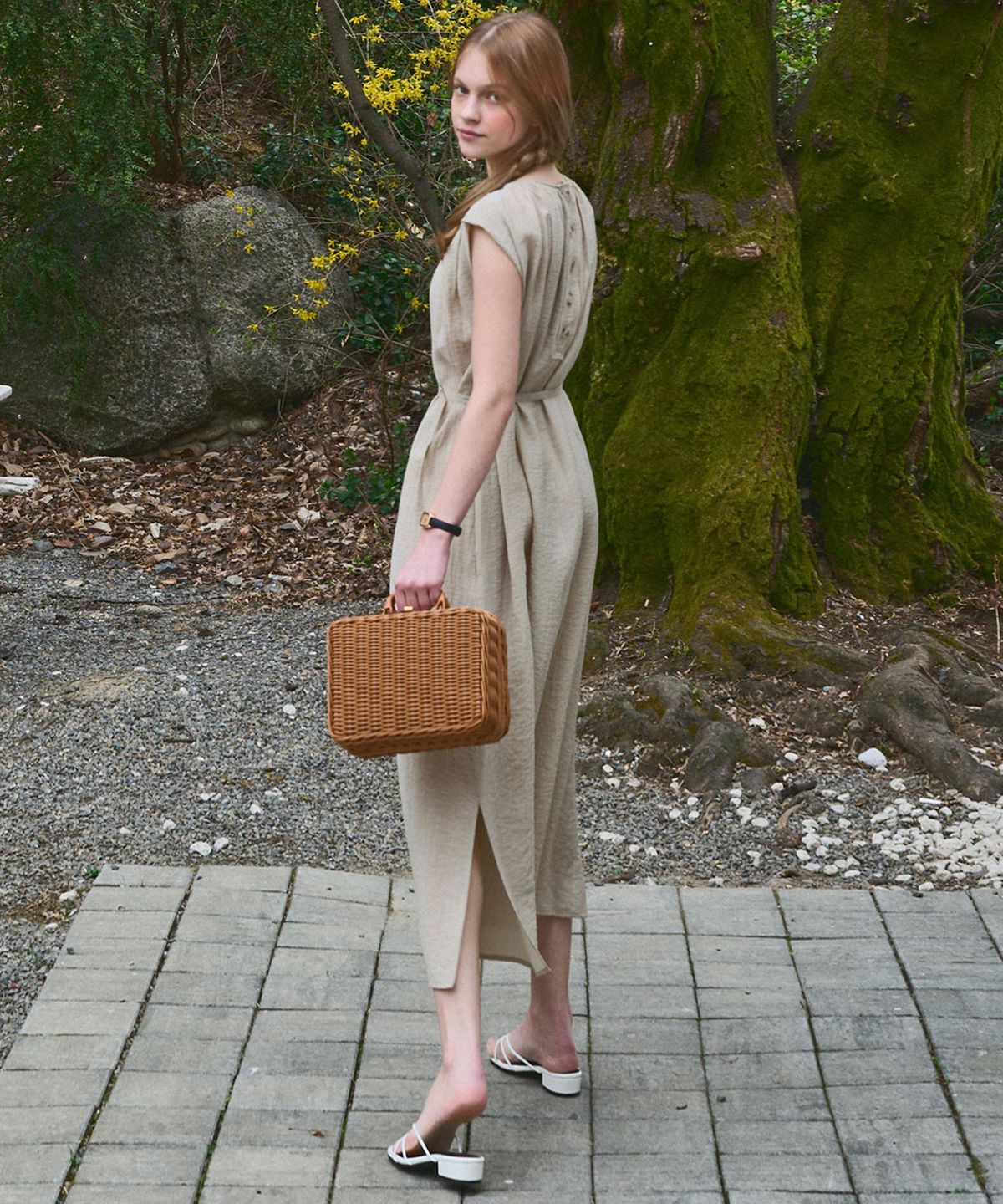 슬로우롤리(SLOWLOLLI) Muse line dress _2 Colors