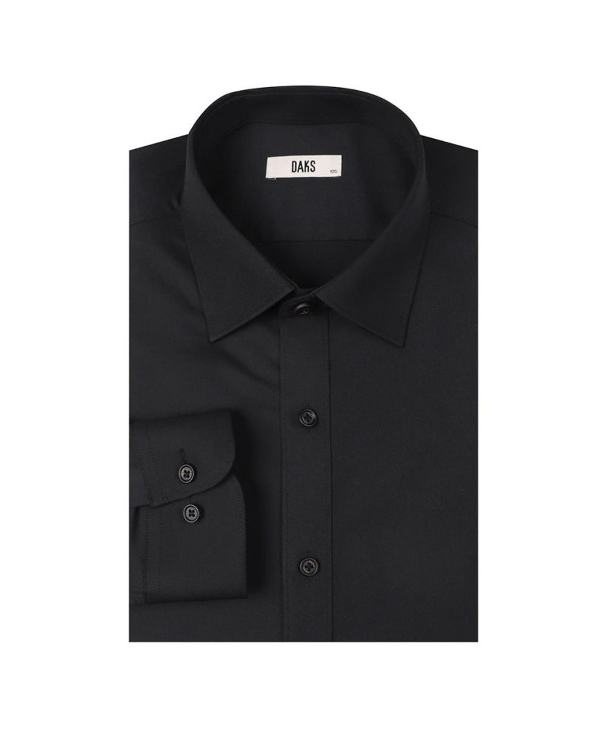 닥스셔츠(DAKS SHIRTS) 노케어 스트레치 져지 헤링본 셔츠 레귤러핏_DLA1SHDL197K1