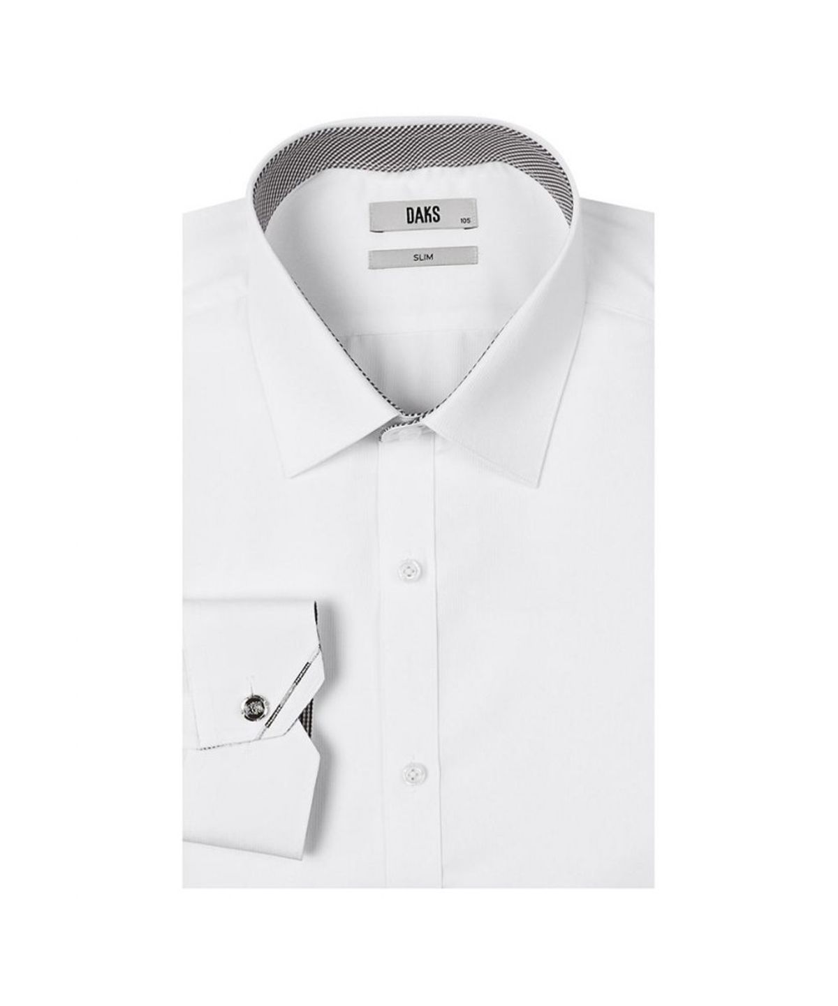닥스셔츠(DAKS SHIRTS) 노케어 폴리혼방 도비 자가드 드레스셔츠 슬림핏_DLA1SHDL310A1
