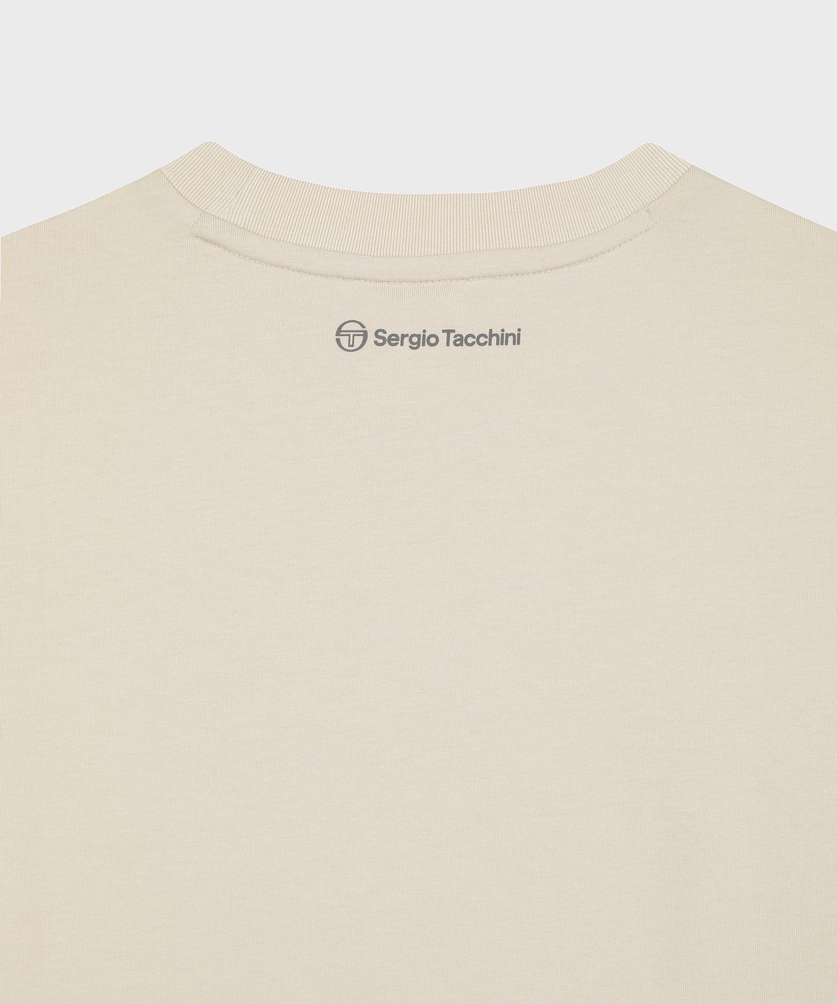 세르지오 타키니(SERGIO TACCHINI) W 그래픽 레귤러핏 티셔츠 (L.Beige)