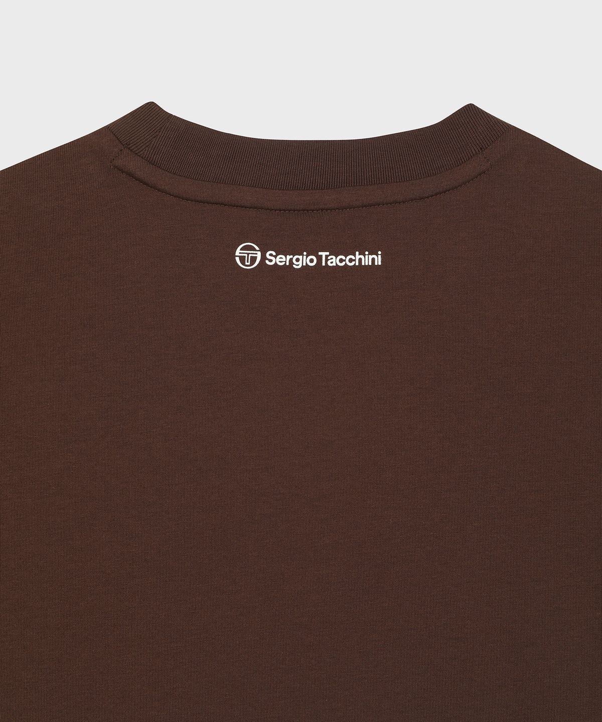 세르지오 타키니(SERGIO TACCHINI) W 그래픽 레귤러핏 티셔츠 (D.Brown)