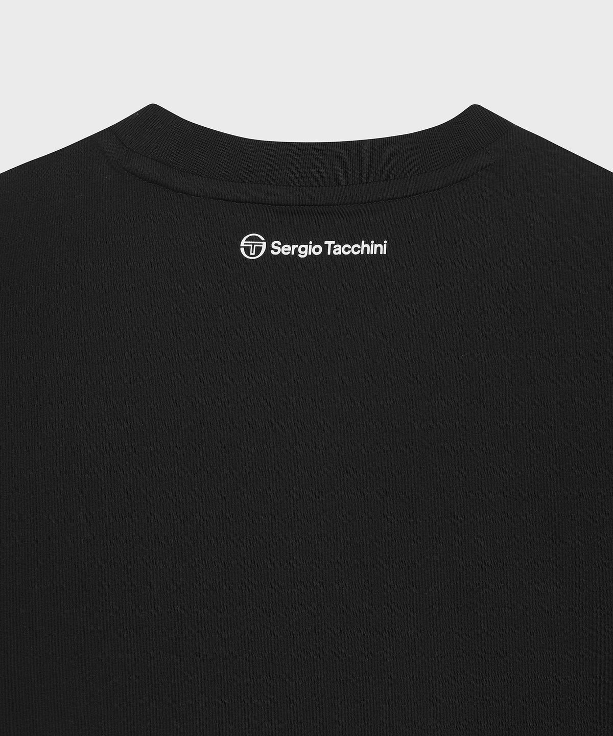 세르지오 타키니(SERGIO TACCHINI) W 그래픽 레귤러핏 티셔츠 (Black)