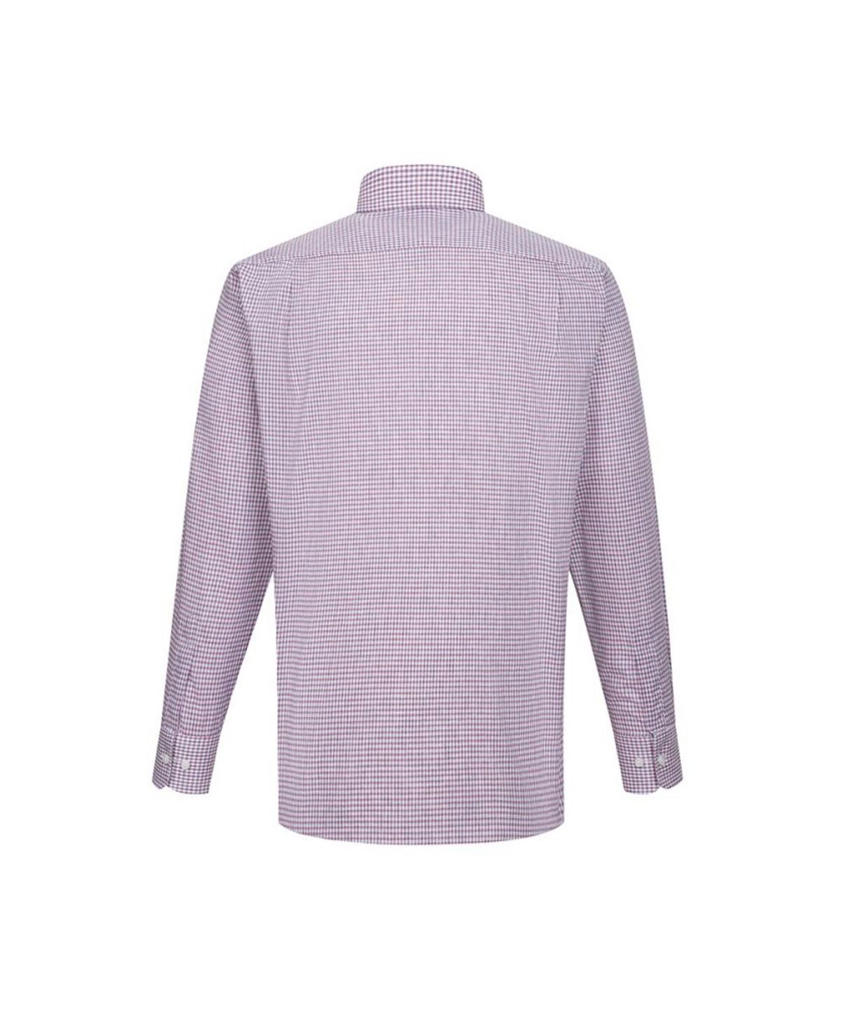 닥스셔츠(DAKS SHIRTS) 린넨혼방 마이크로 패턴 셔츠 레귤러핏 레드_DLS2SHDL120R1