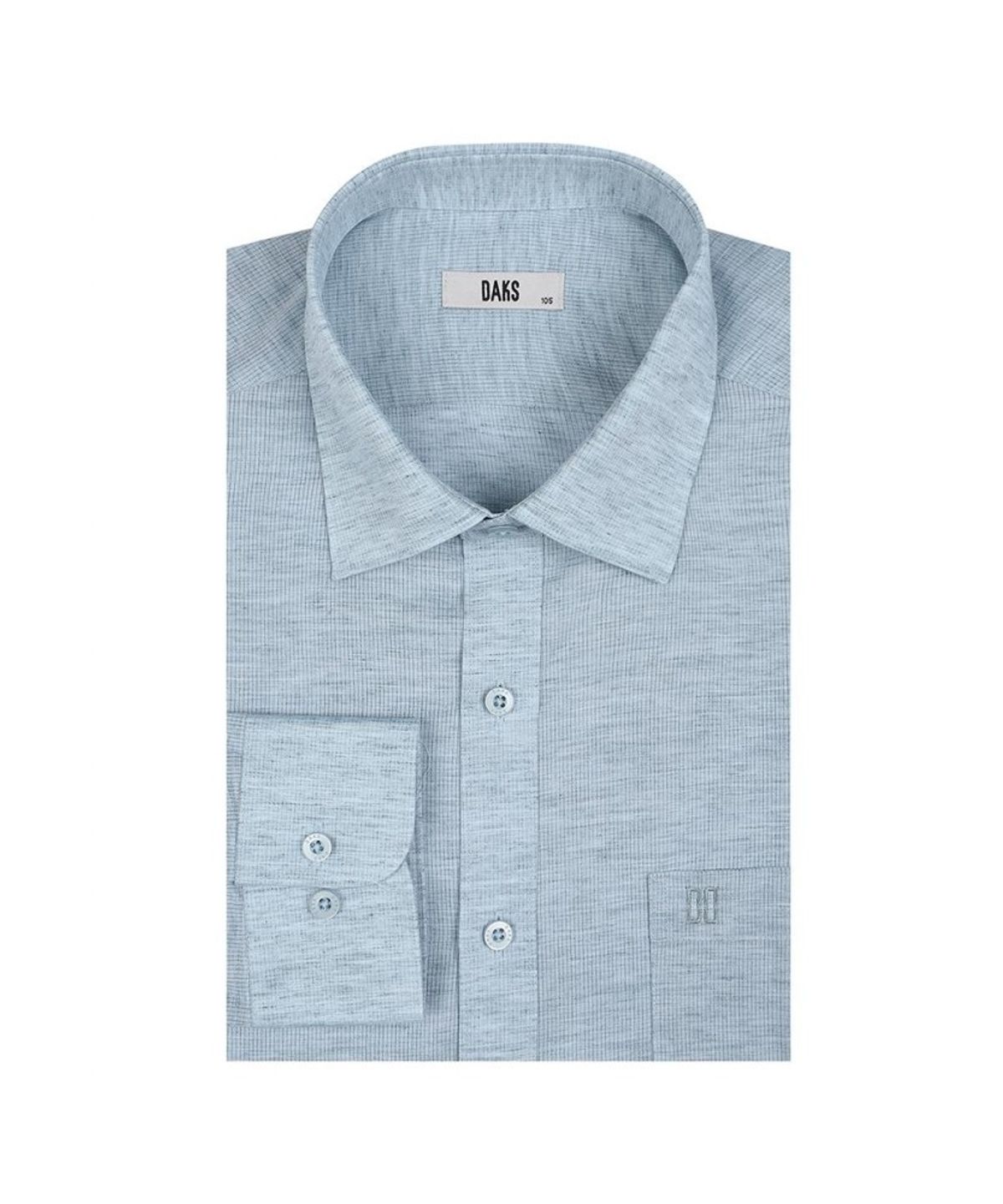 닥스셔츠(DAKS SHIRTS) 린넨혼방 드레스셔츠 레귤러핏 그린_DLS2SHDL101E1