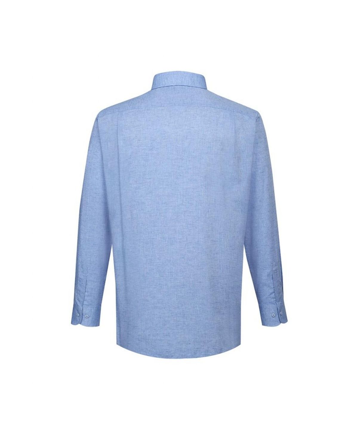닥스셔츠(DAKS SHIRTS) 린넨혼방 셔츠 레귤러핏 블루_DLS2SHDL122B1