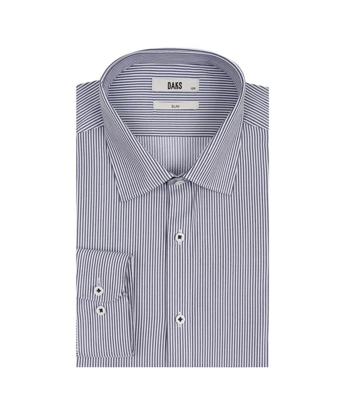 닥스셔츠(DAKS SHIRTS) 폴리혼방 이지케어 스트레치 스트라이프 드레스셔츠 슬림핏_DLP2SHDL630N1