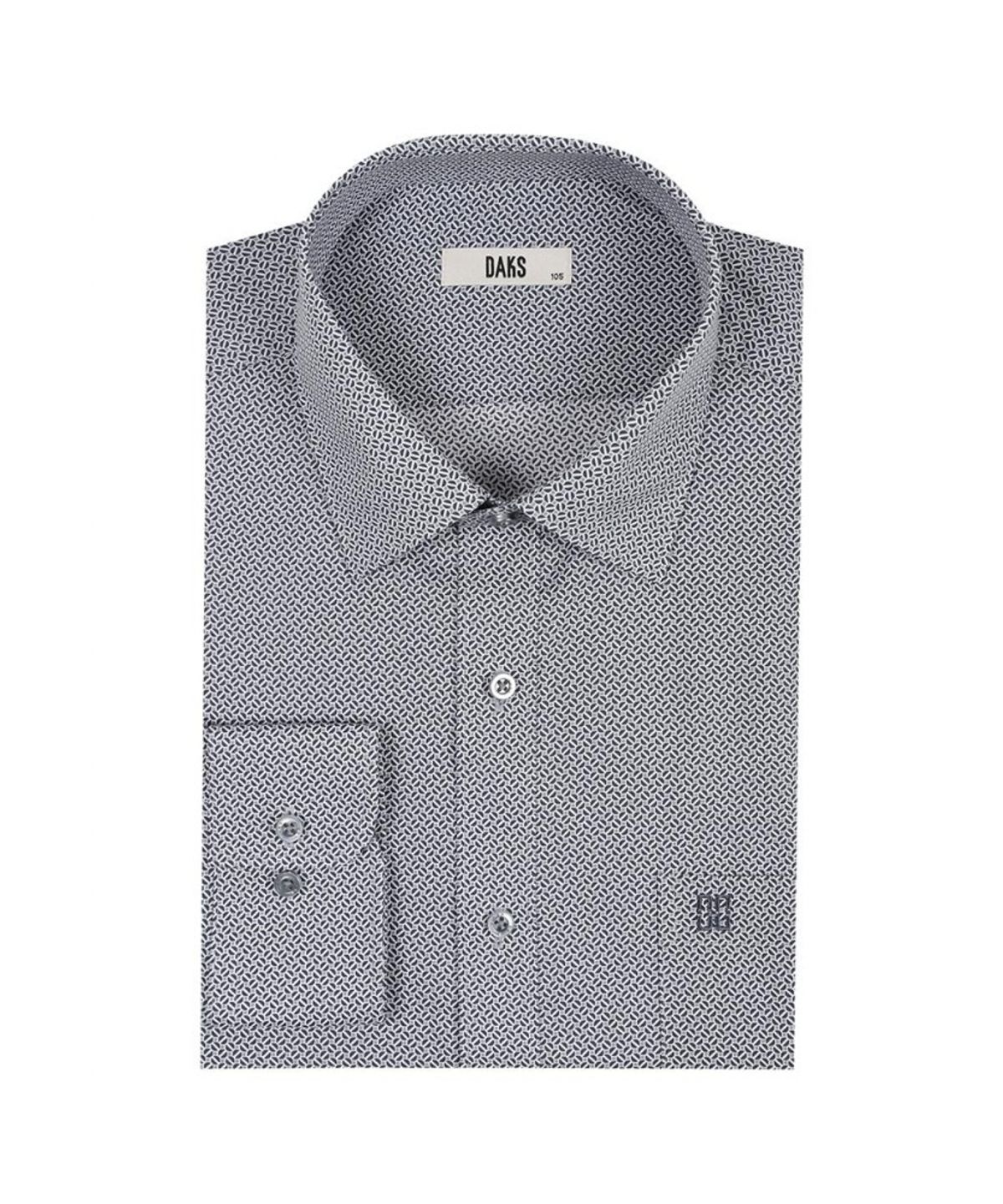 닥스셔츠(DAKS SHIRTS) 면혼방 마이크로패턴 드레스셔츠 레귤러핏_DLP2SHDL461G1