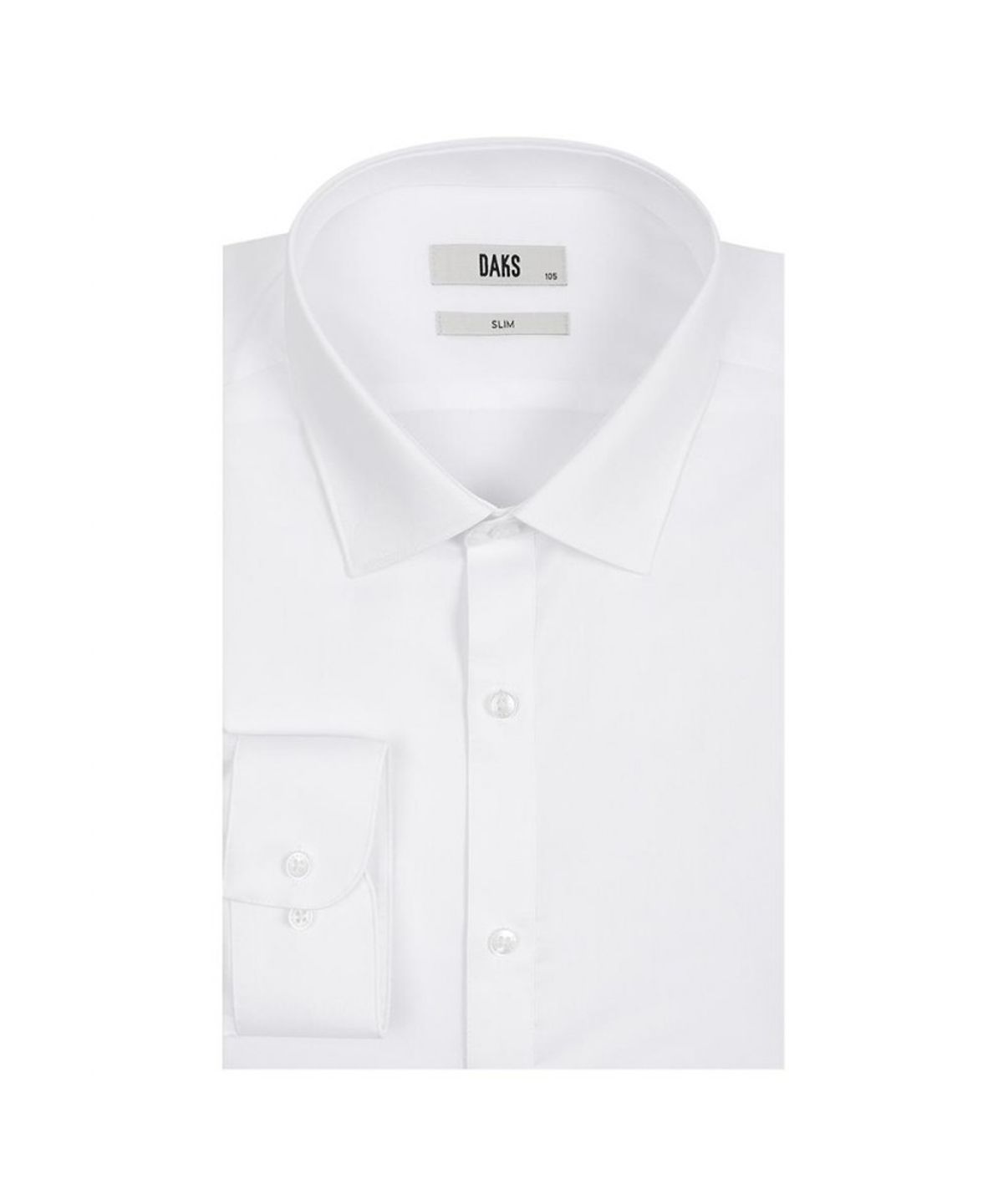 닥스셔츠(DAKS SHIRTS) 폴리혼방 이지케어 스트레치 솔리드 드레스셔츠 슬림핏_DLP2SHDL601A1