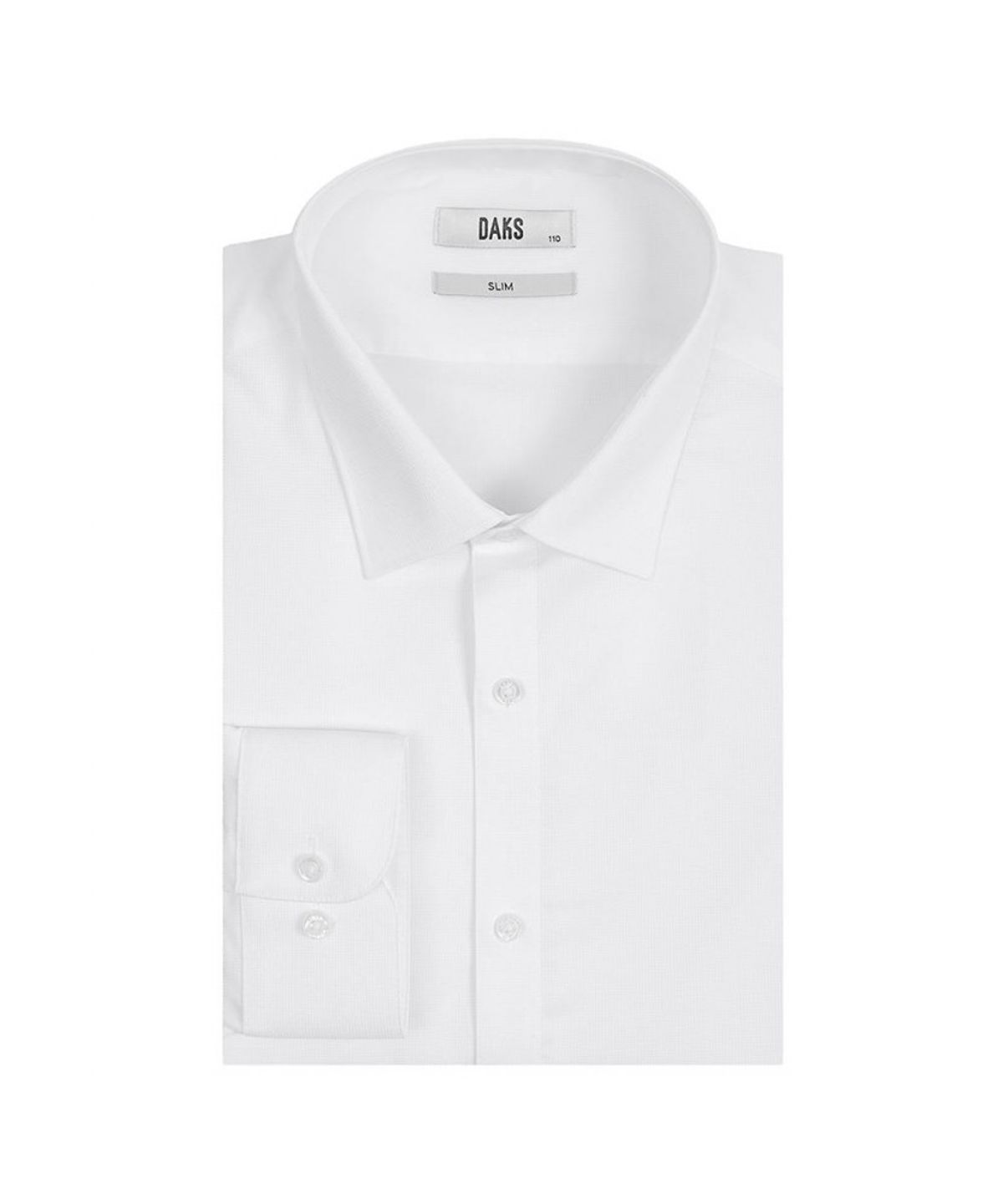 닥스셔츠(DAKS SHIRTS) 코튼혼방 스트레치 솔리드 드레스셔츠 슬림핏_DLP2SHDL611A1