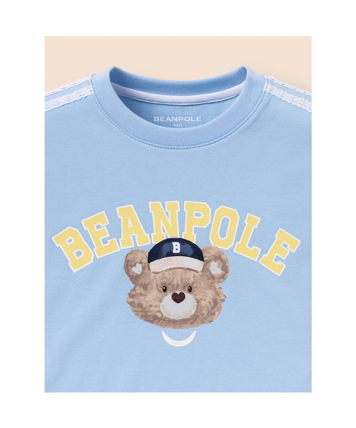 빈폴 키즈(BEANPOLE KIDS) 그래픽 포인트 여아 티셔츠  스카이 블루 (BI6342G08Q)