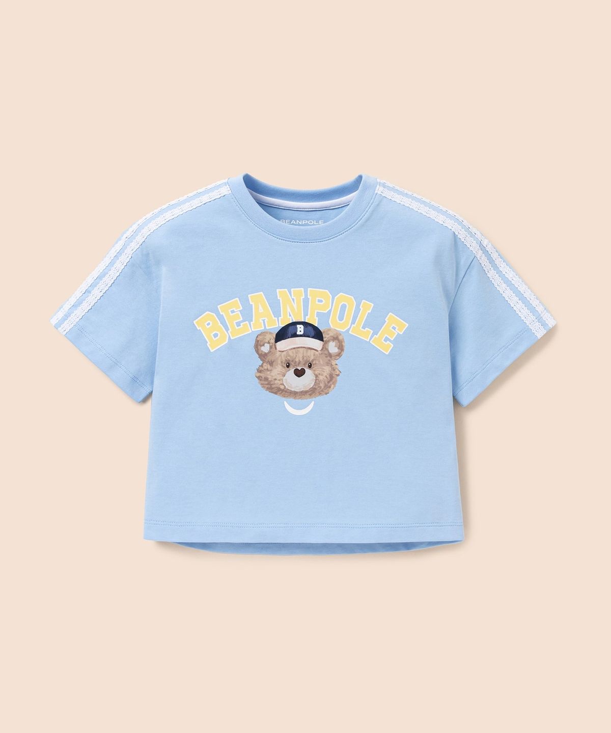 빈폴 키즈(BEANPOLE KIDS) 그래픽 포인트 여아 티셔츠  스카이 블루 (BI6342G08Q)
