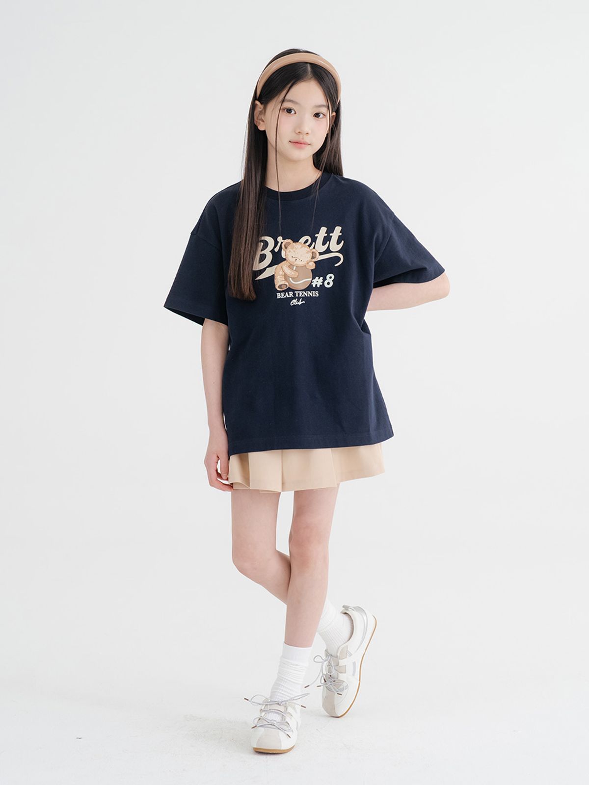 브렛테일러(BRETTAILOR) 썸머 테니스 플리츠 스커트