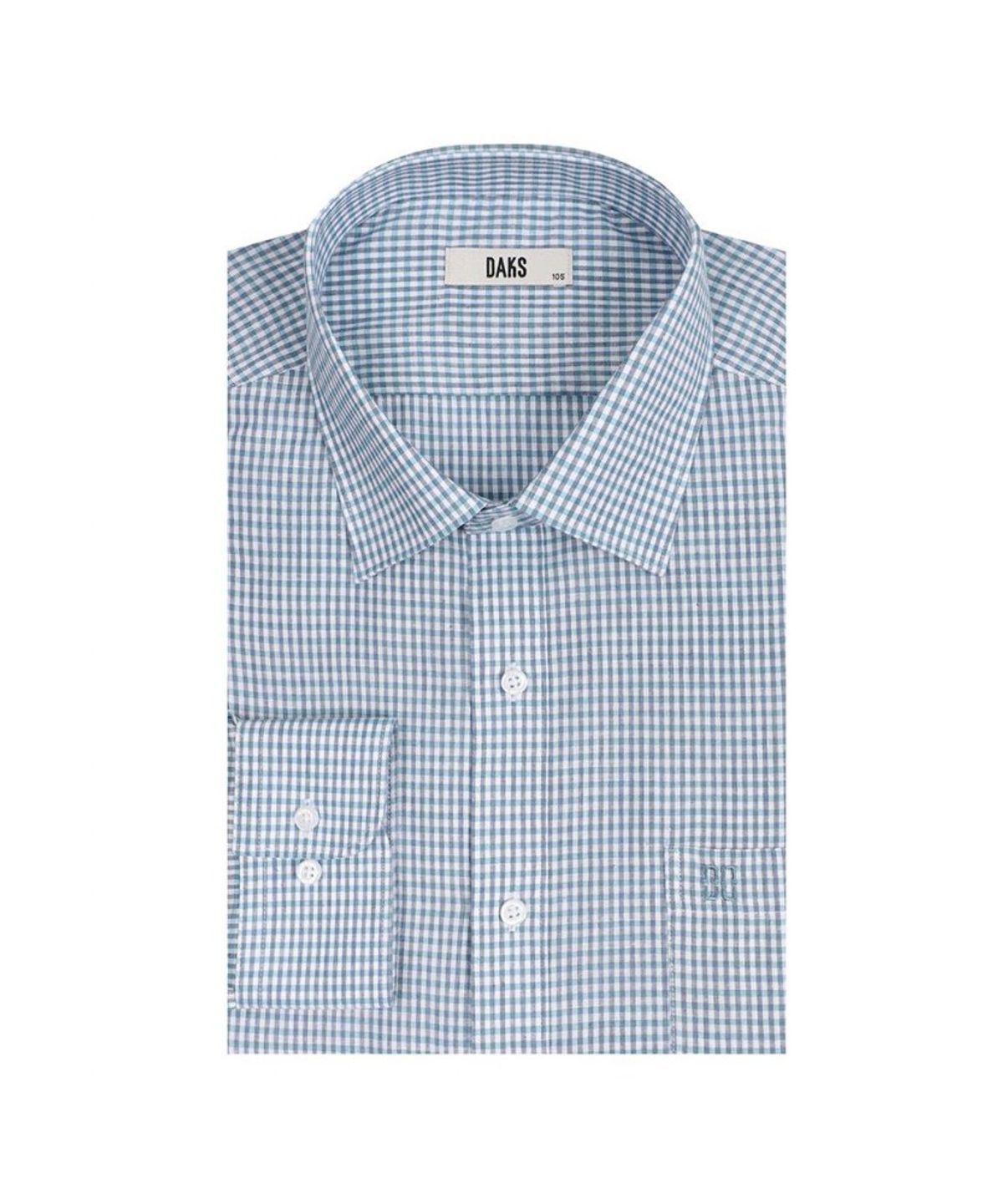 닥스셔츠(DAKS SHIRTS) 린넨혼방 마이크로체크패턴 드레스셔츠 레귤러핏_DLS2SHDL420E1