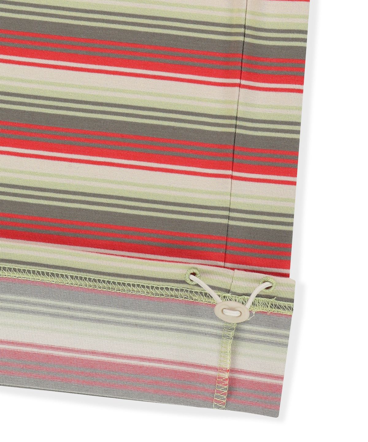 썬러브투어(SUNLOVETOUR) Striped Caddie Polo Red