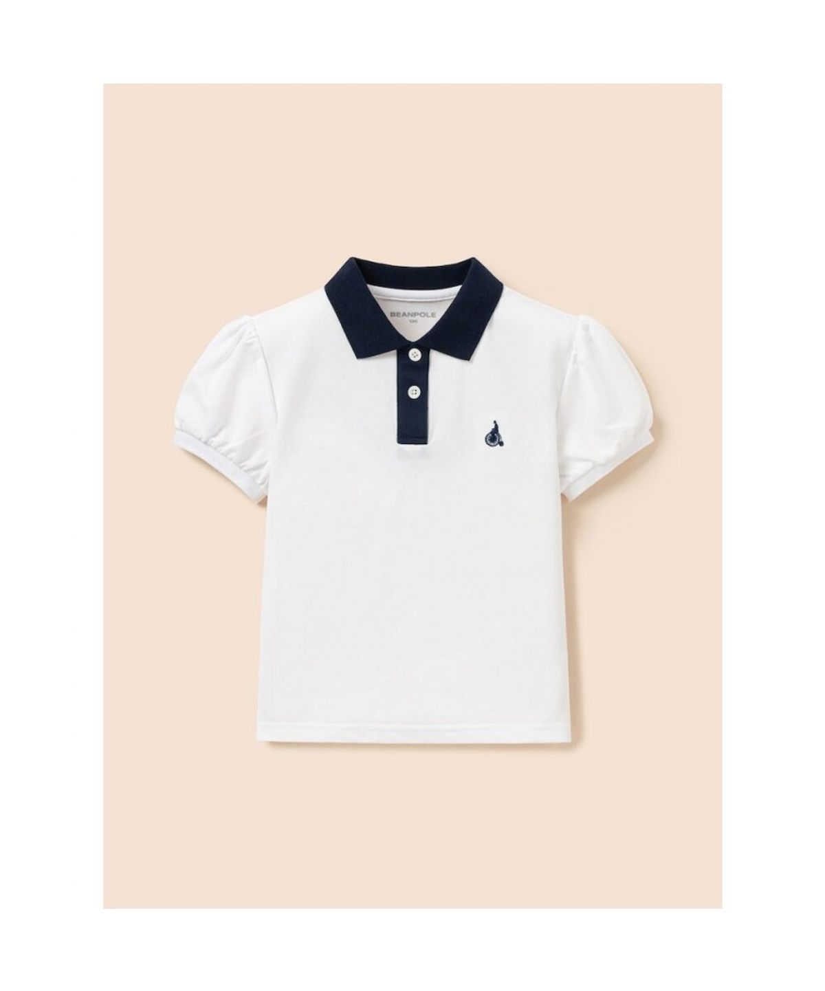 빈폴 키즈(BEANPOLE KIDS) 여아 산들 피케 티셔츠  아이보리 (BI6442G010)