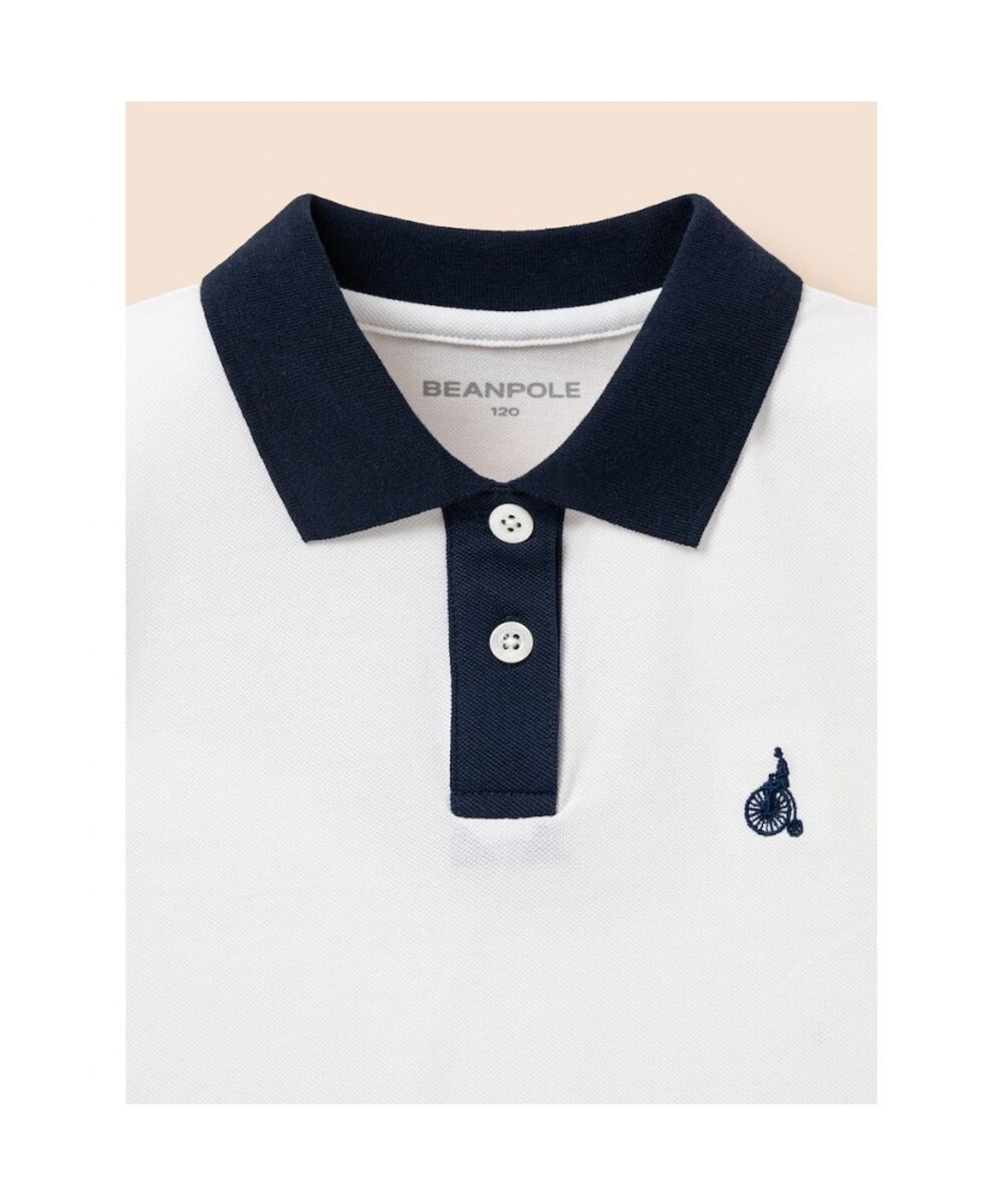 빈폴 키즈(BEANPOLE KIDS) 여아 산들 피케 티셔츠  아이보리 (BI6442G010)