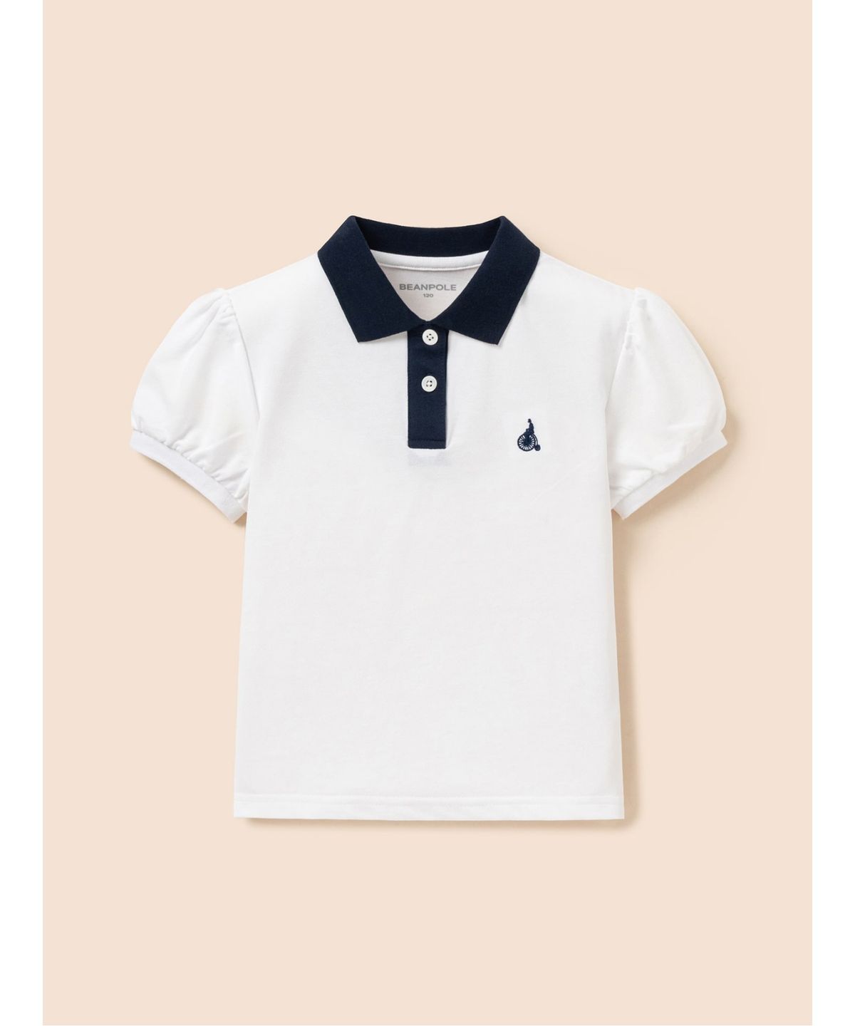 빈폴 키즈(BEANPOLE KIDS) 여아 산들 피케 티셔츠  아이보리 (BI6442G010)