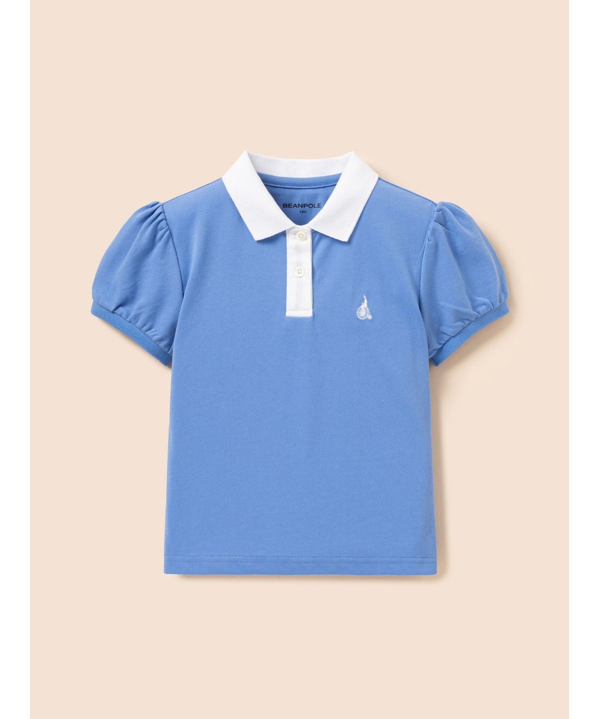 빈폴 키즈(BEANPOLE KIDS) 여아 산들 피케 티셔츠  스카이 블루 (BI6442G01Q)
