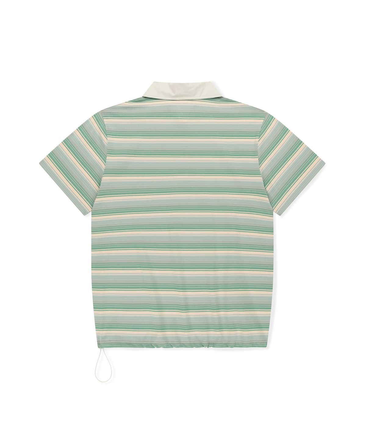 썬러브투어(SUNLOVETOUR) Striped Caddie Polo Grey