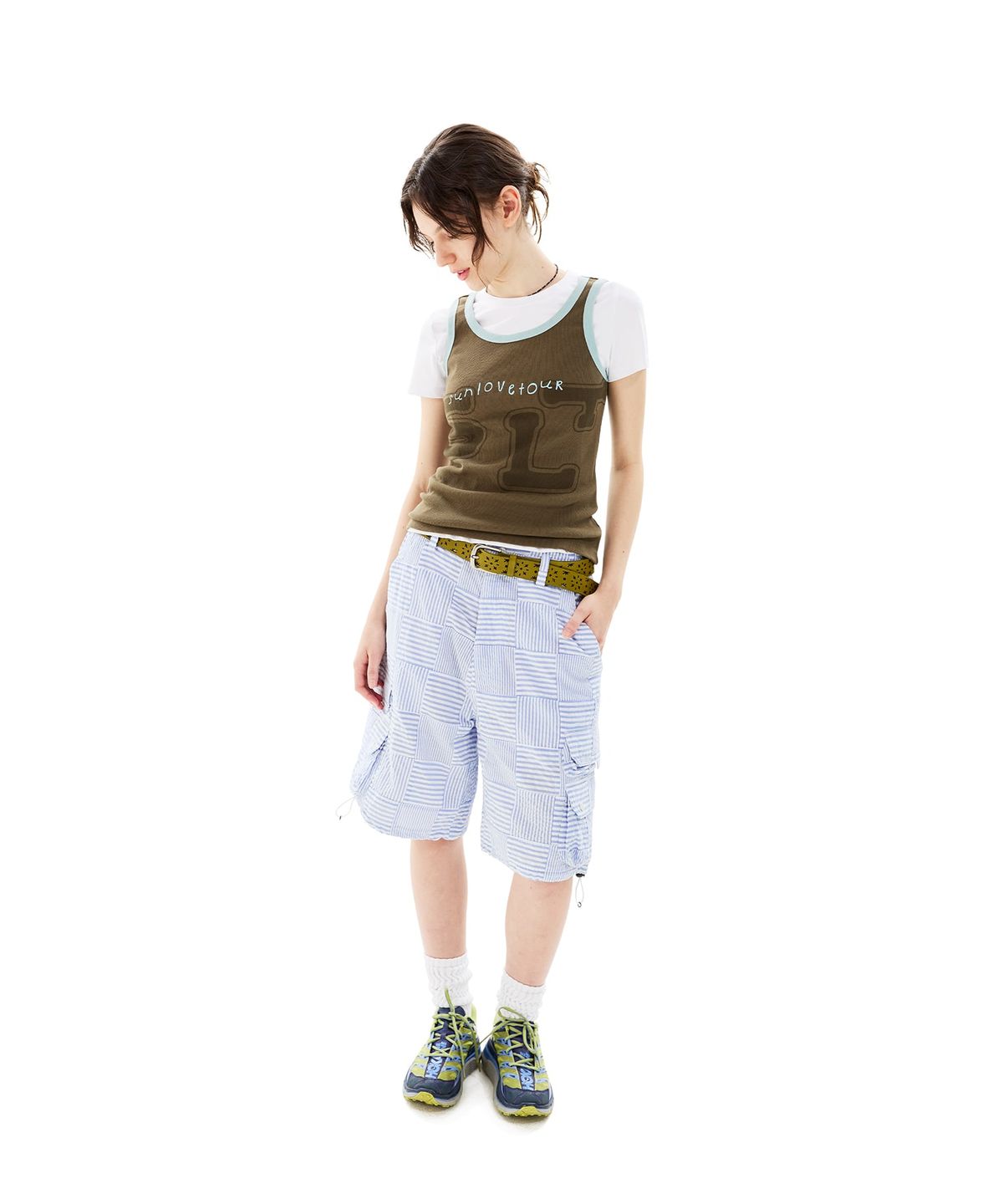 썬러브투어(SUNLOVETOUR) W SLT Tank Top Olive