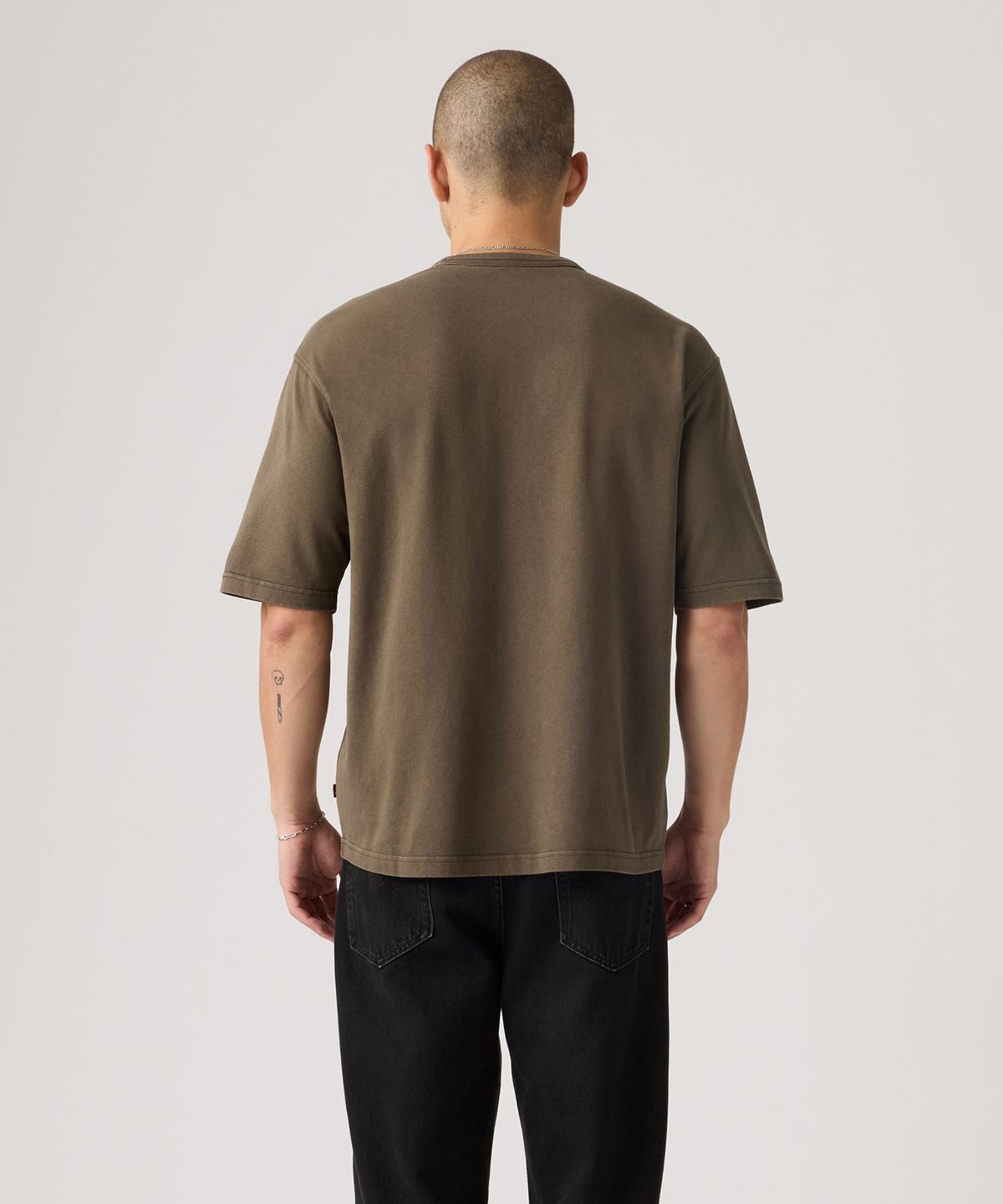 리바이스(LEVI'S) 헤비웨이트 루즈 티 005GY-0002