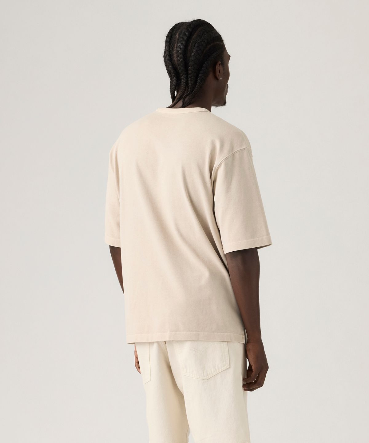 리바이스(LEVI'S) 헤비웨이트 루즈 티 005GY-0004