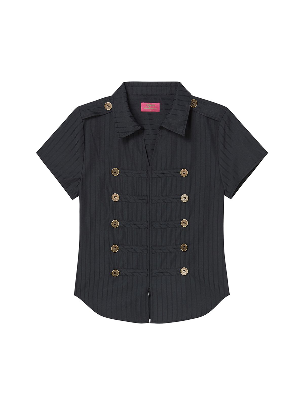 엔와이엑스엑스(NYXX) NAPOLEON SHIRT BLACK