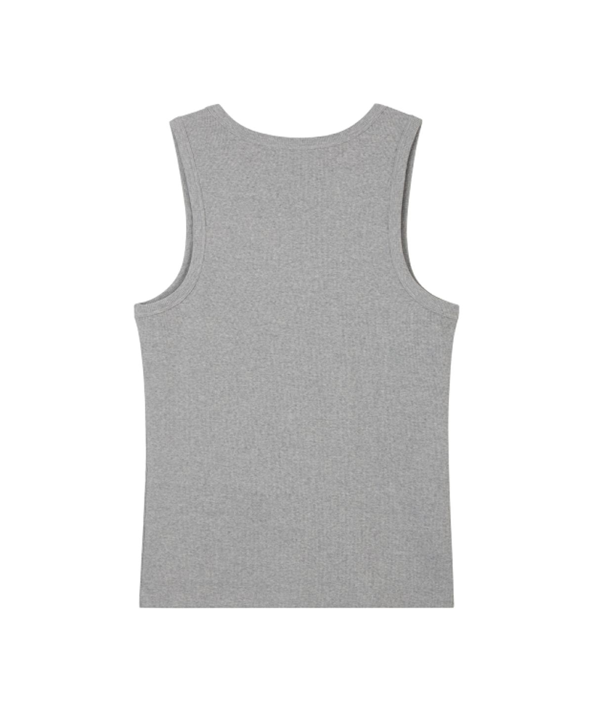 아캄(AAKAM) Oblique Snap Sleeveless (Gray)