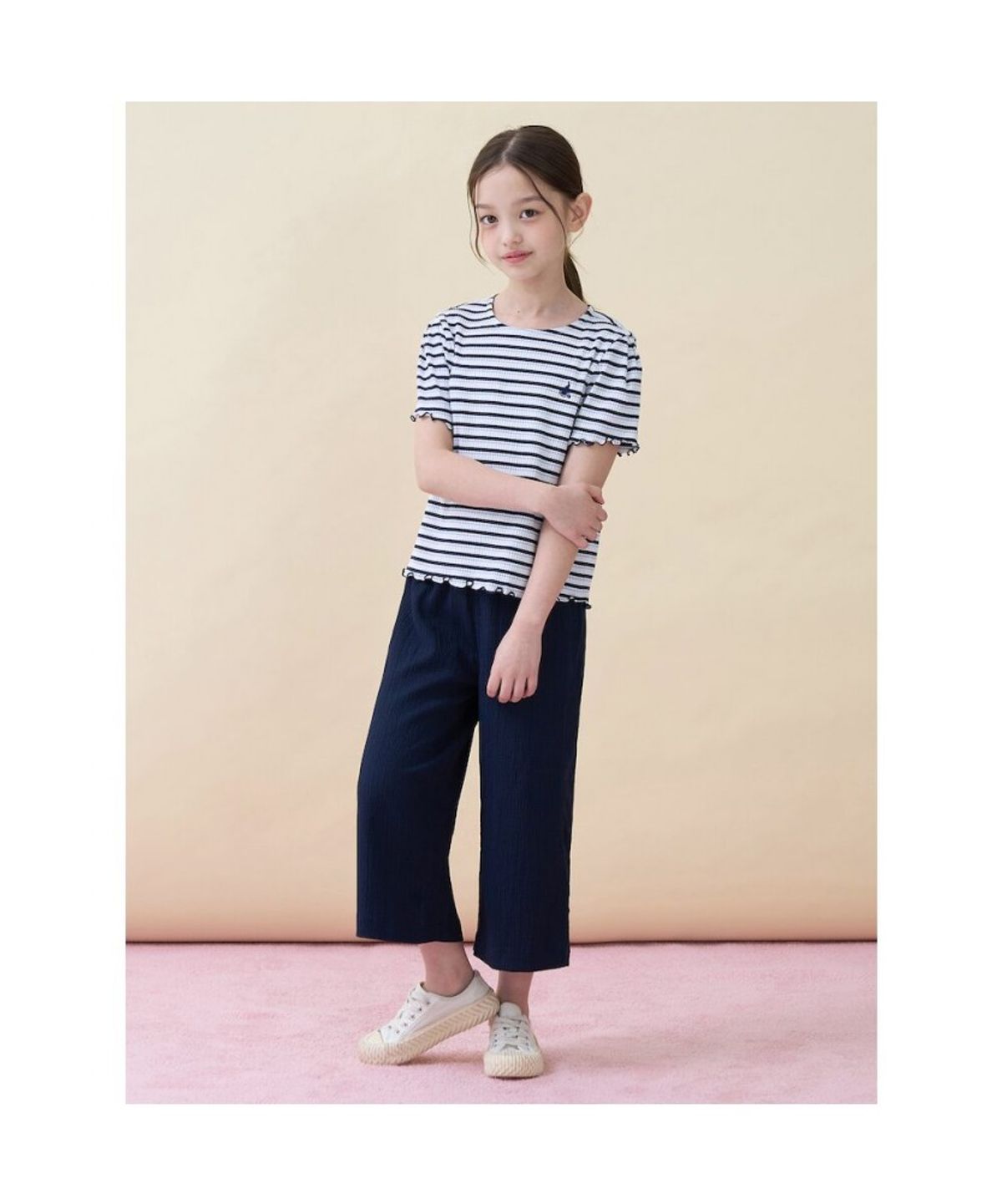 빈폴 키즈(BEANPOLE KIDS) 핫썸머 차르르 스트라이프 요루지 투피스  네이비 (BI6471G05R)